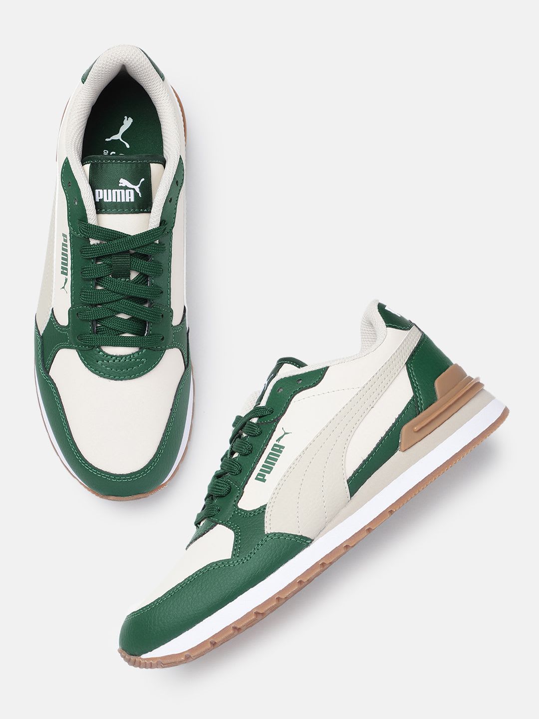 Puma Unisex ST Runner v4 Leather Sneakers - default view