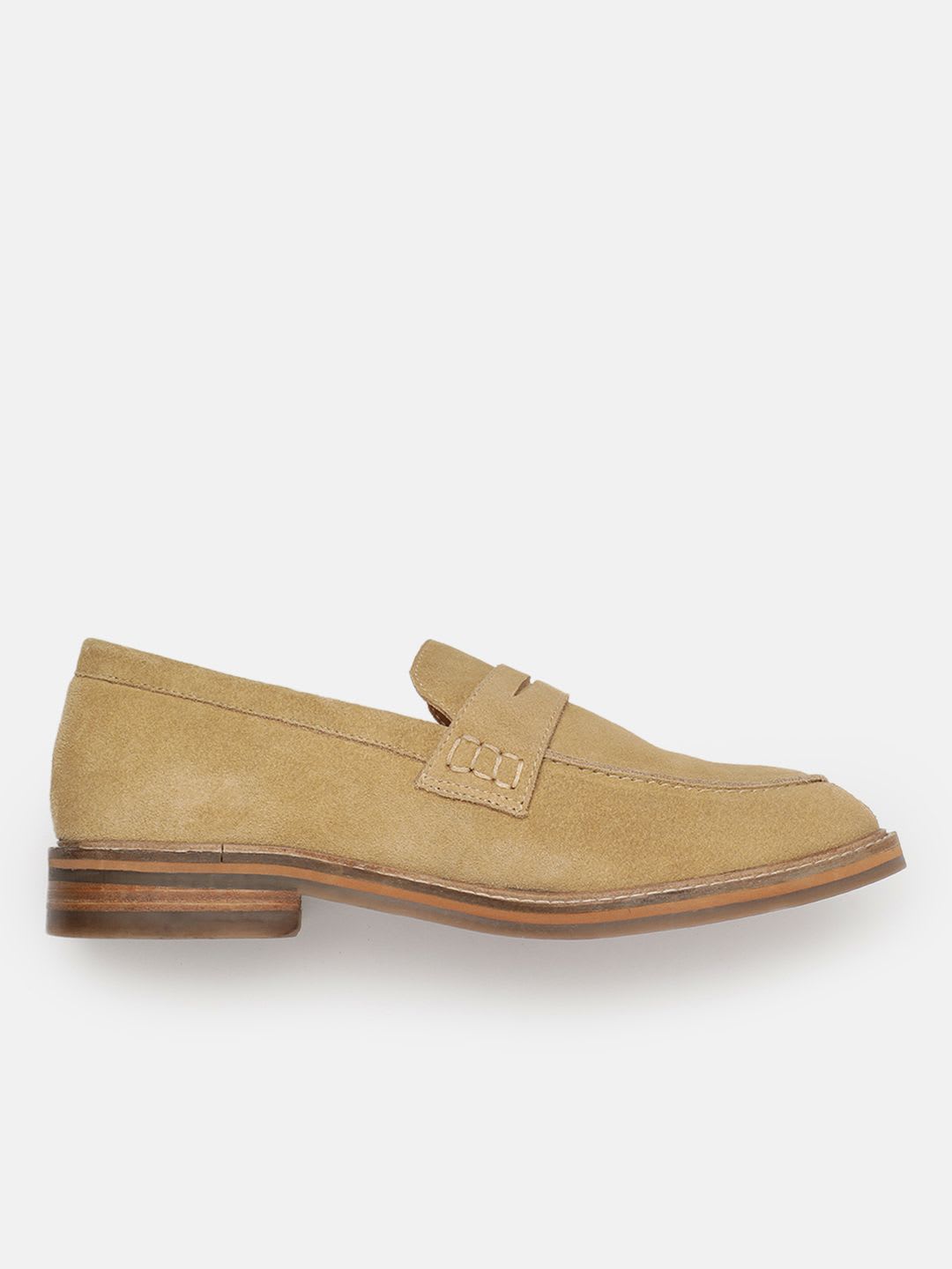 Kenneth Cole Men Premium Comfort Leather Penny Loafers - back view