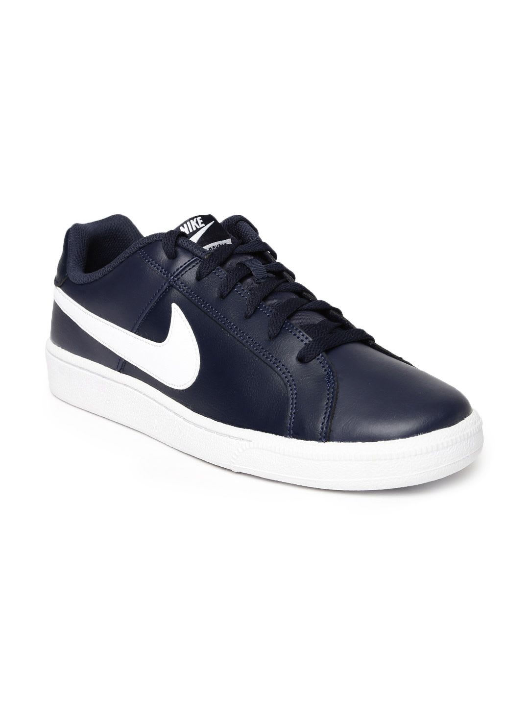 Nike Men Navy Solid Court Royale Sneakers - default view