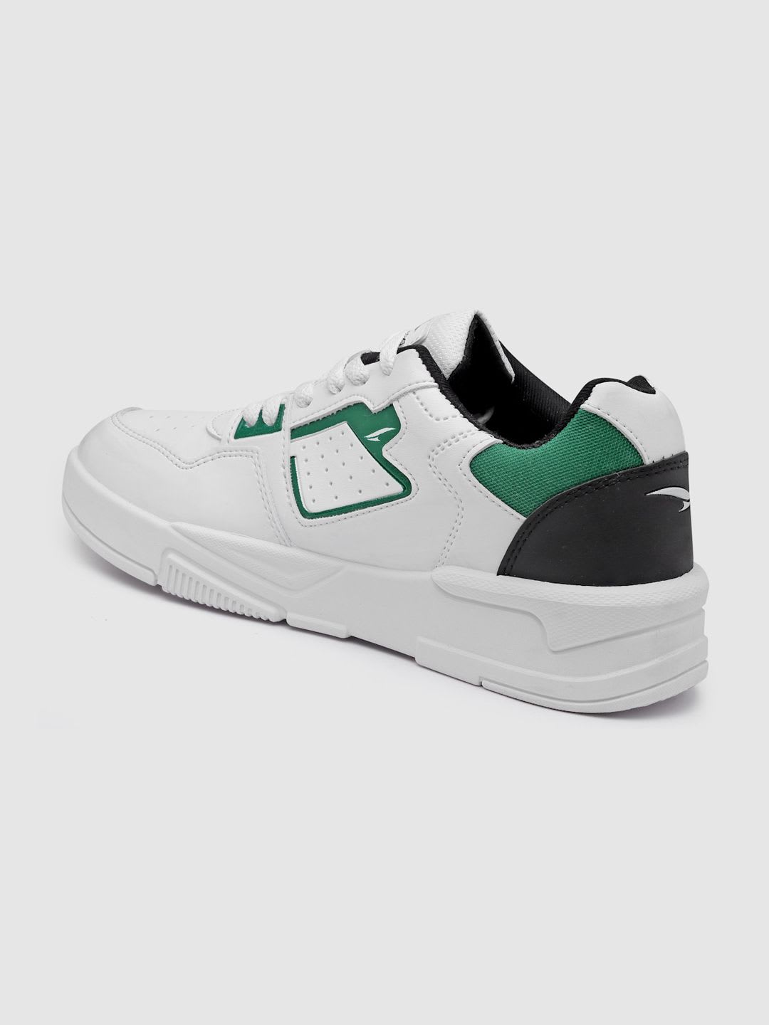 ASIAN Men Round Toe Memory Foam Sneakers - back view