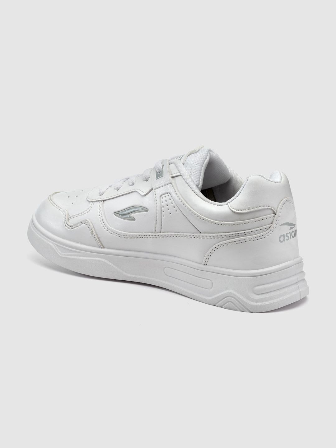 ASIAN Men Boston-01Perforations Lace-Up Sneakers - back view