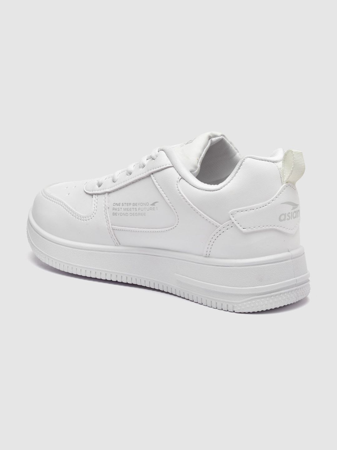 ASIAN Men Round Toe Comfort Insole Sneakers - back view