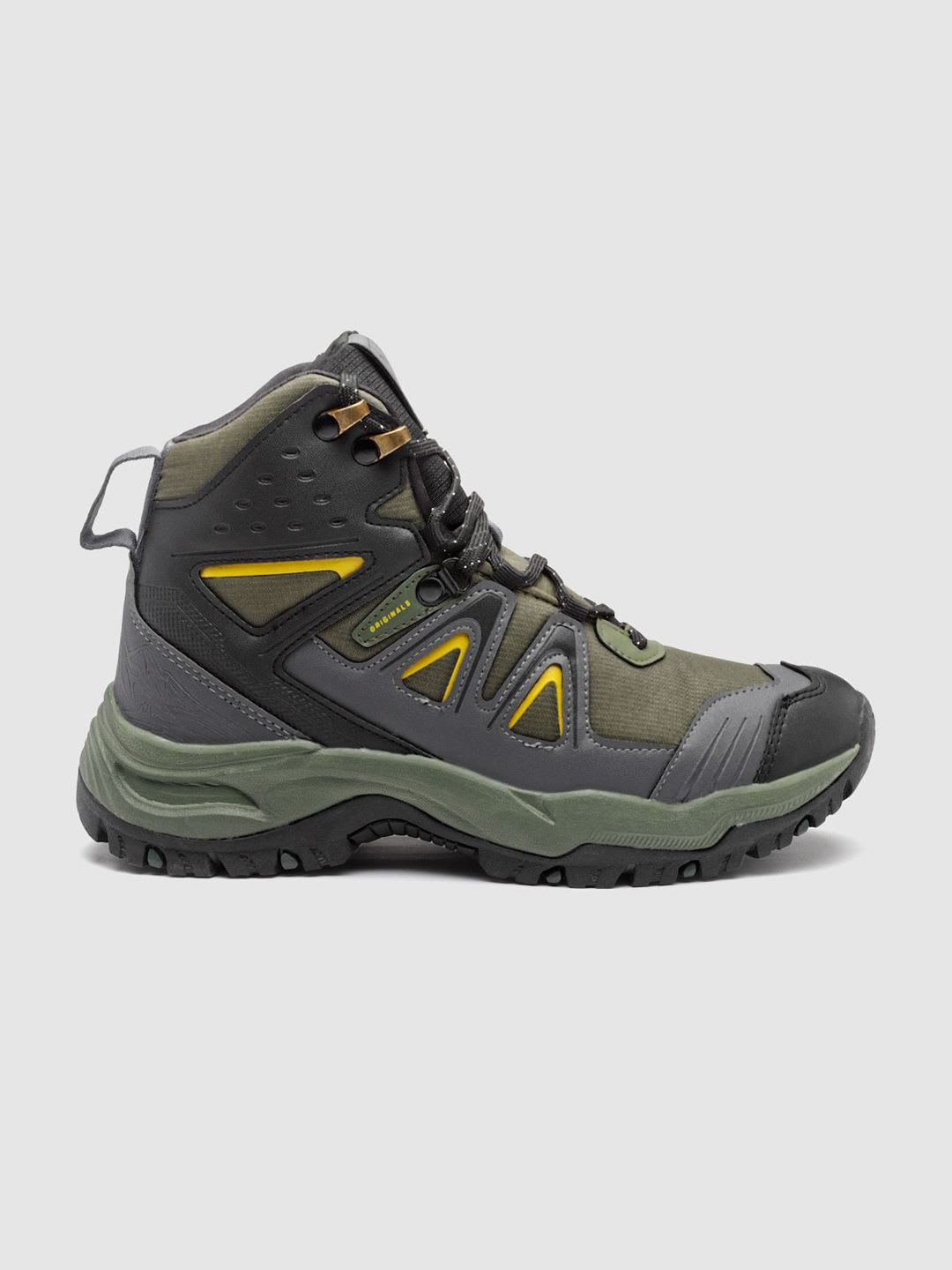 ASIAN Men Trekking Shoes - back view