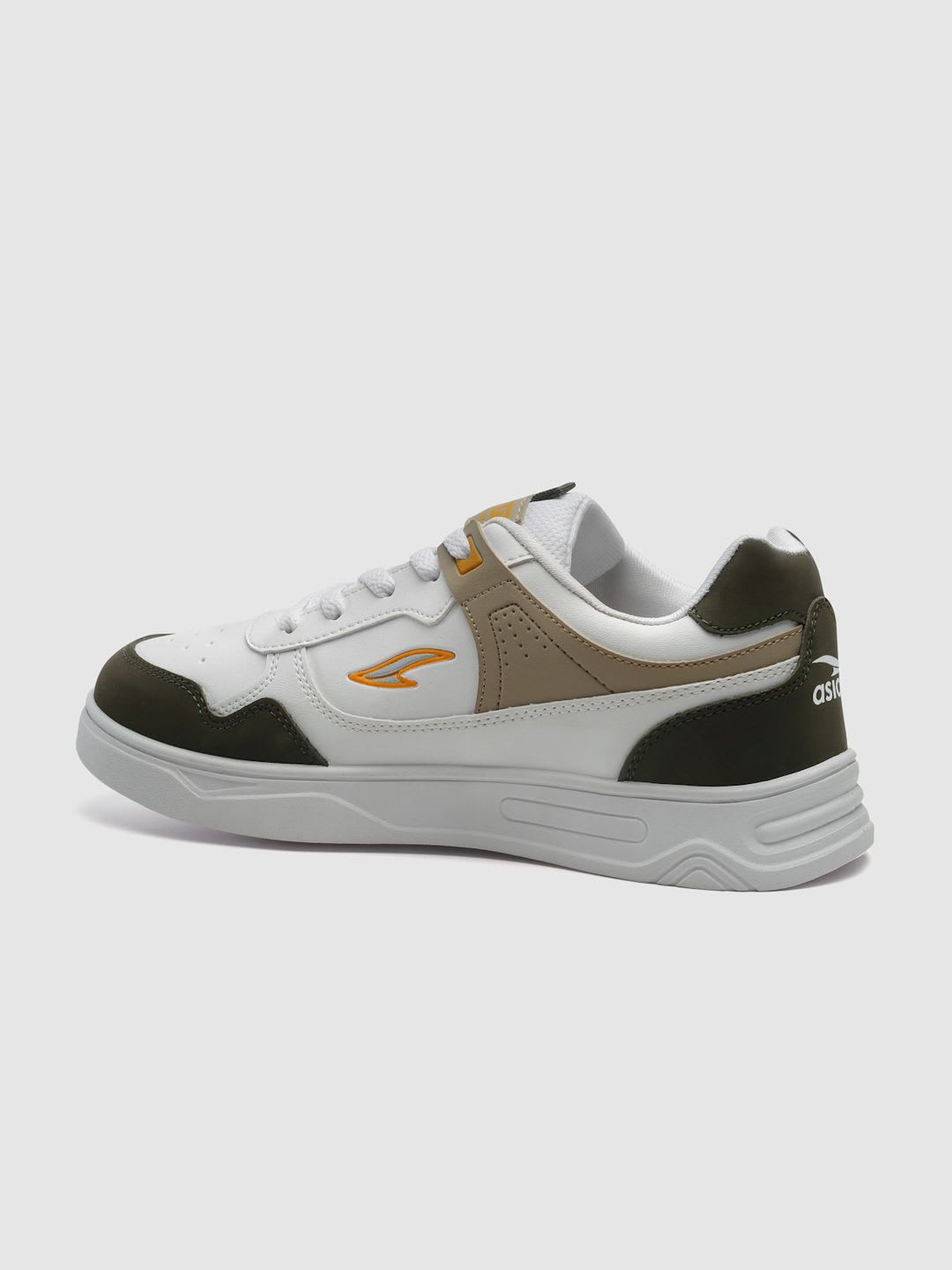 ASIAN Men BOSTON Colourblocked Lace-up Sneakers - back view
