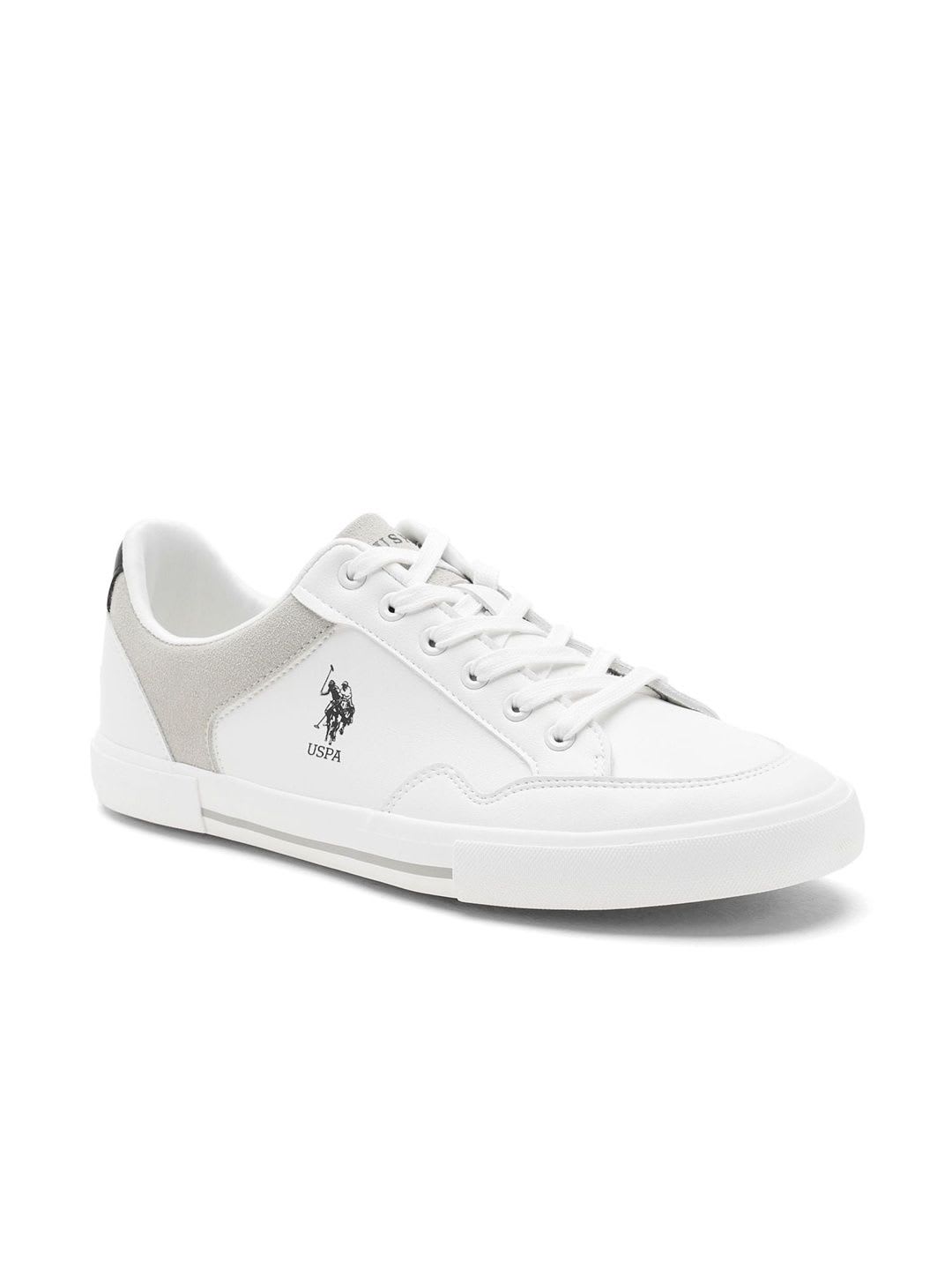 U.S. Polo Assn. Men Colourblocked PU Sneakers - default view
