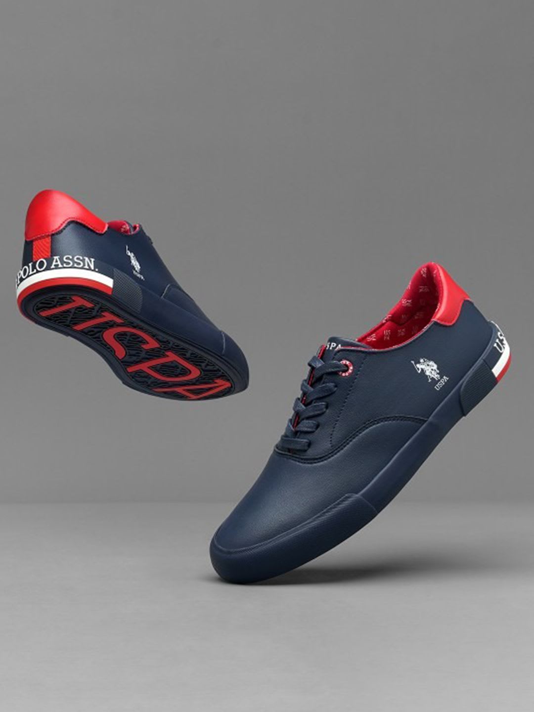 U.S. Polo Assn. U.S. Polo Assn Men PU Sneakers - default view