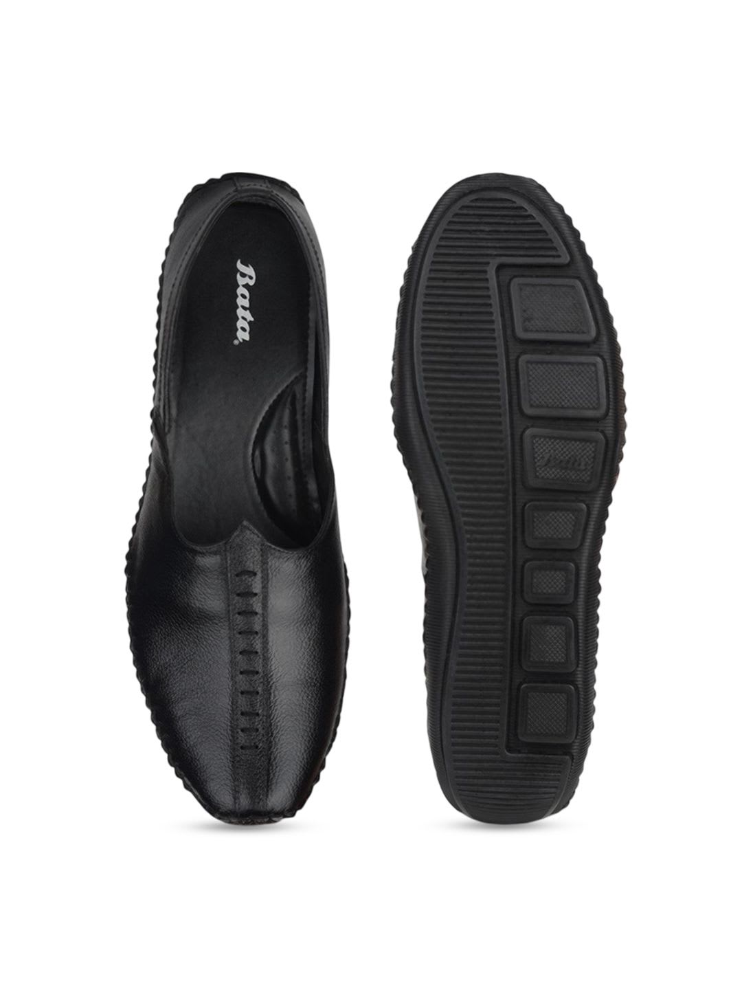 Bata Men PU Mojaris - left view