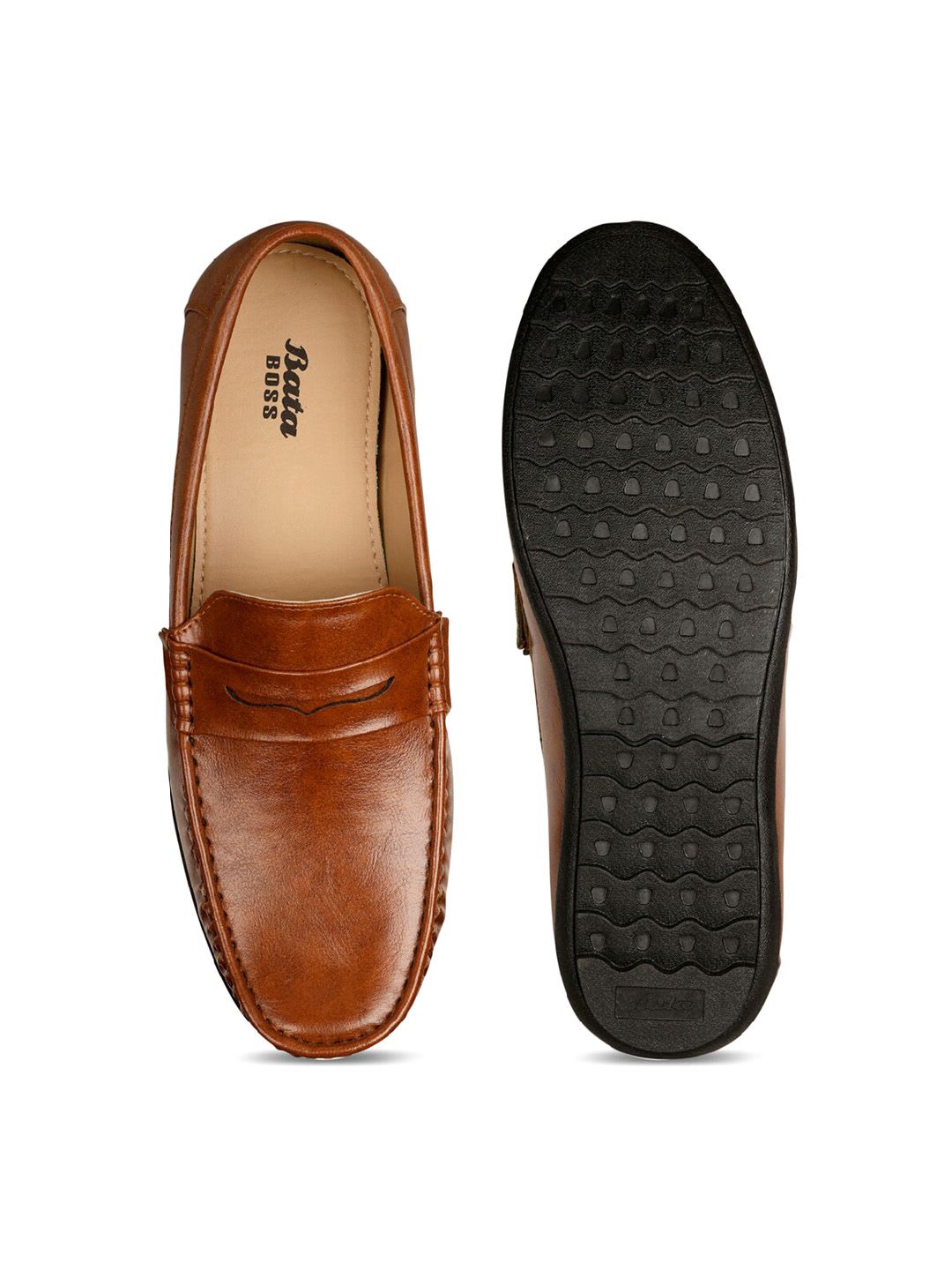 Bata Men Comfort Insole Penny Loafers - right view
