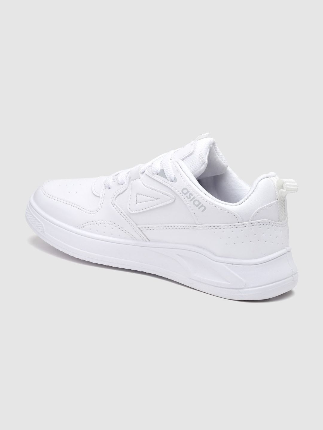 ASIAN Men Round Toe Memory Foam Sneakers - back view