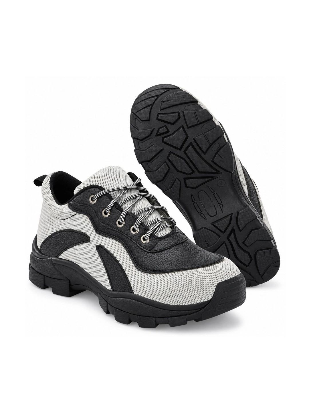 Ozarro Men Colourblocked Trekking Shoes - left view