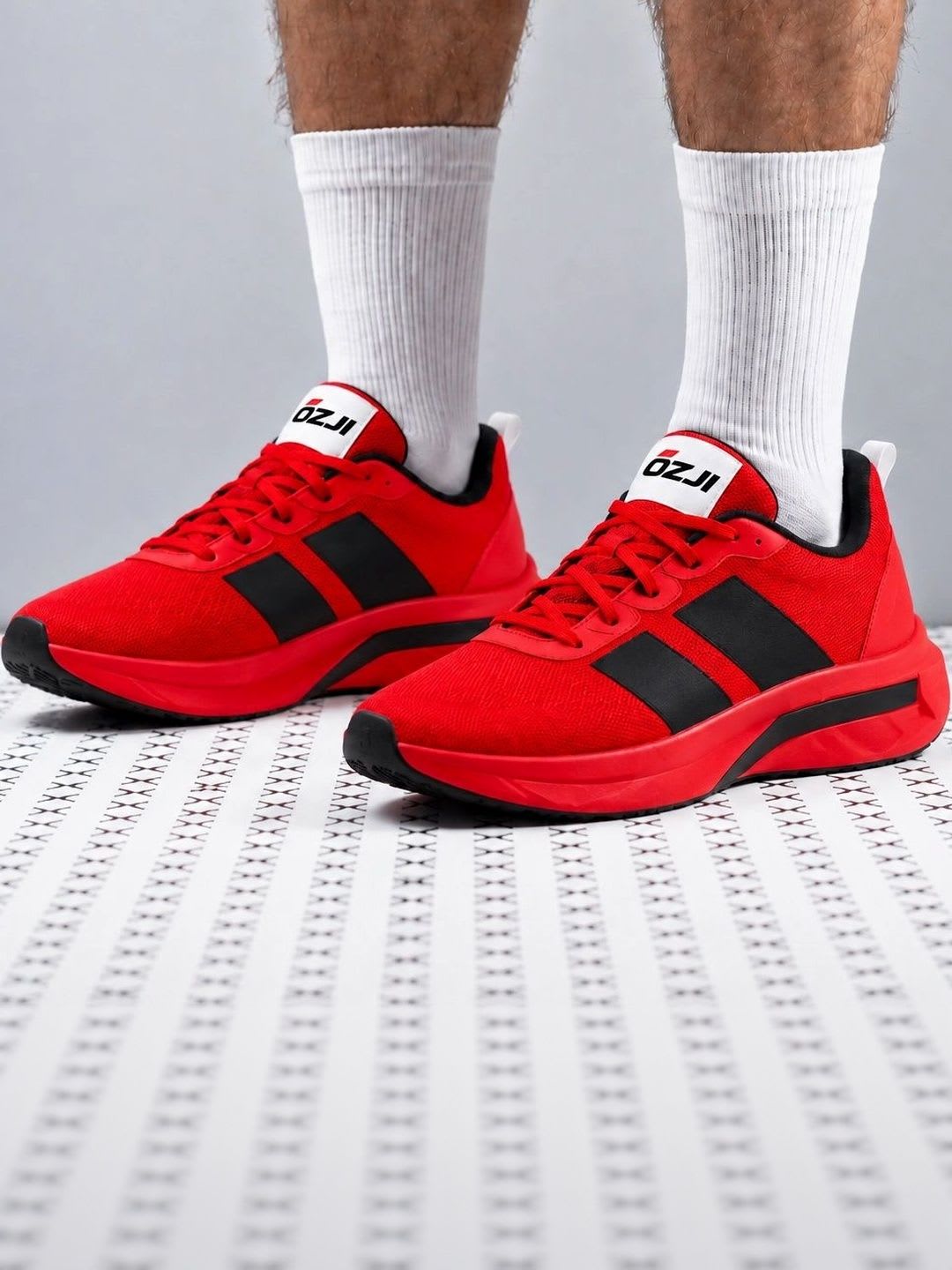 Kerzl Men Colourblocked Sneakers - back view