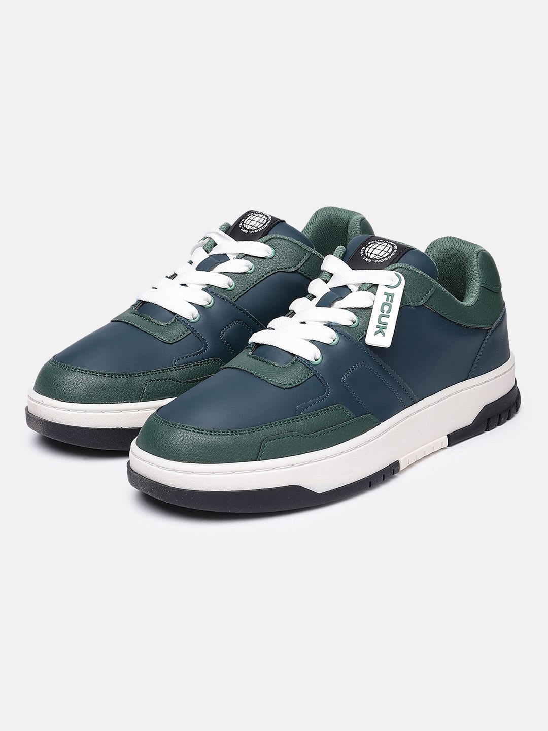 FCUK Men Colourblocked Sneakers - default view