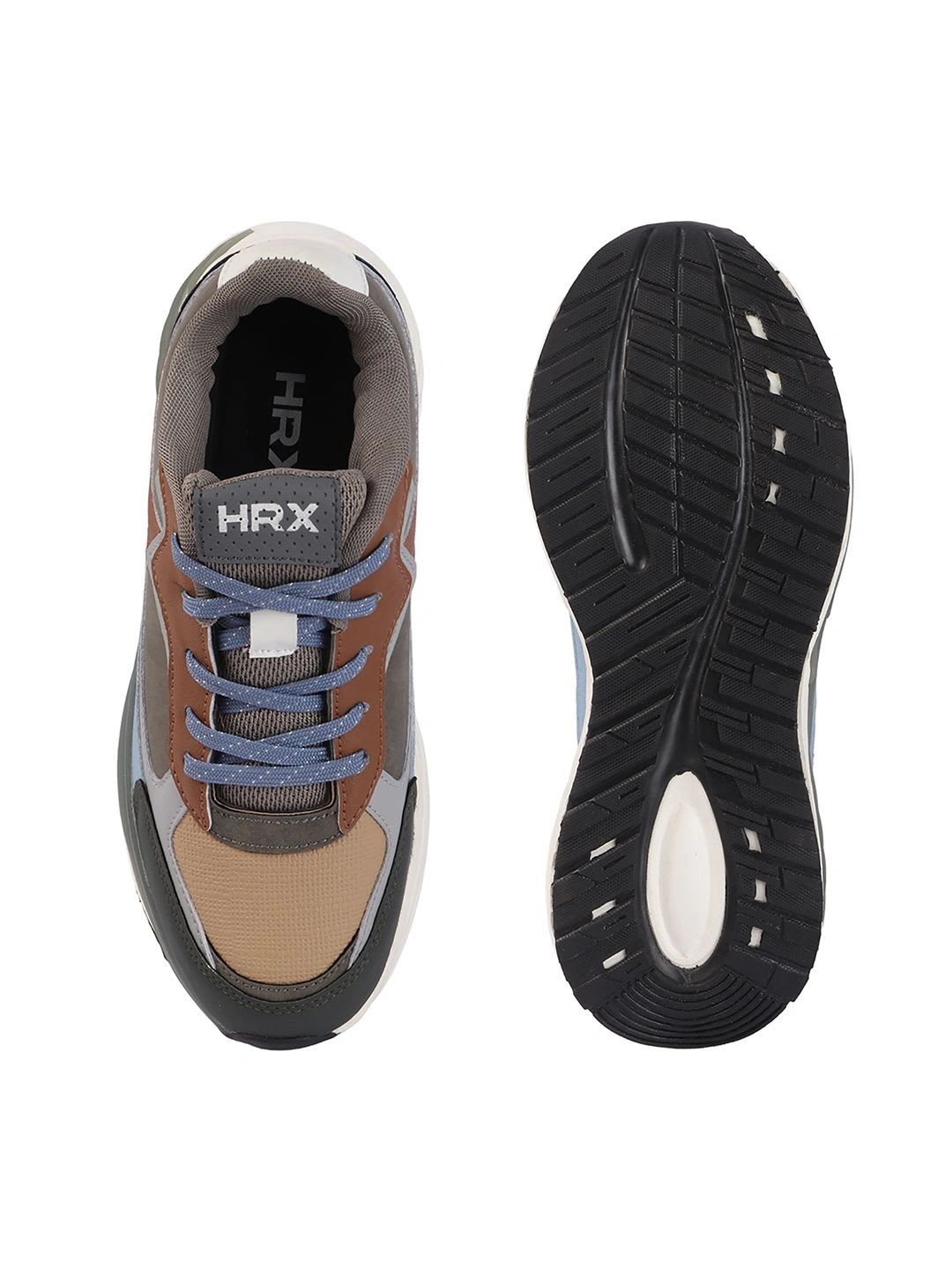 HRX by Hrithik Roshan Men Colourblocked Sneakers - left view