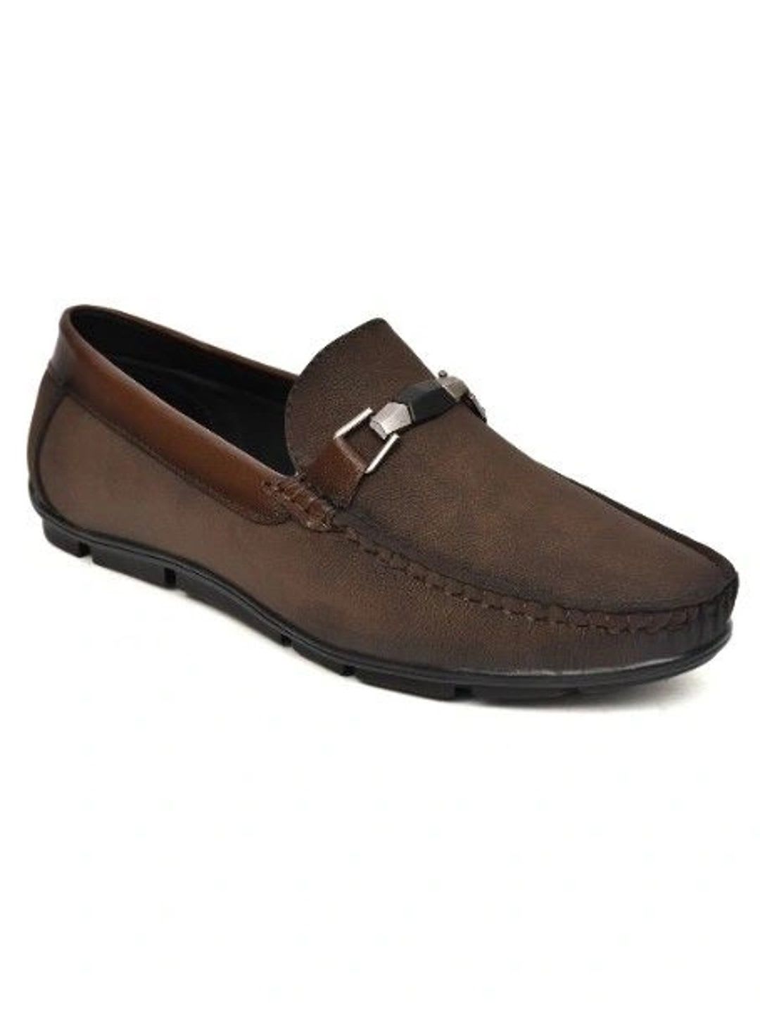 INVICTUS Men Leather Driving Shoes - default view