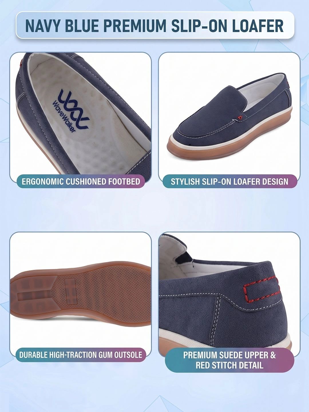 WAVE WALKER Men Sneakers - right view