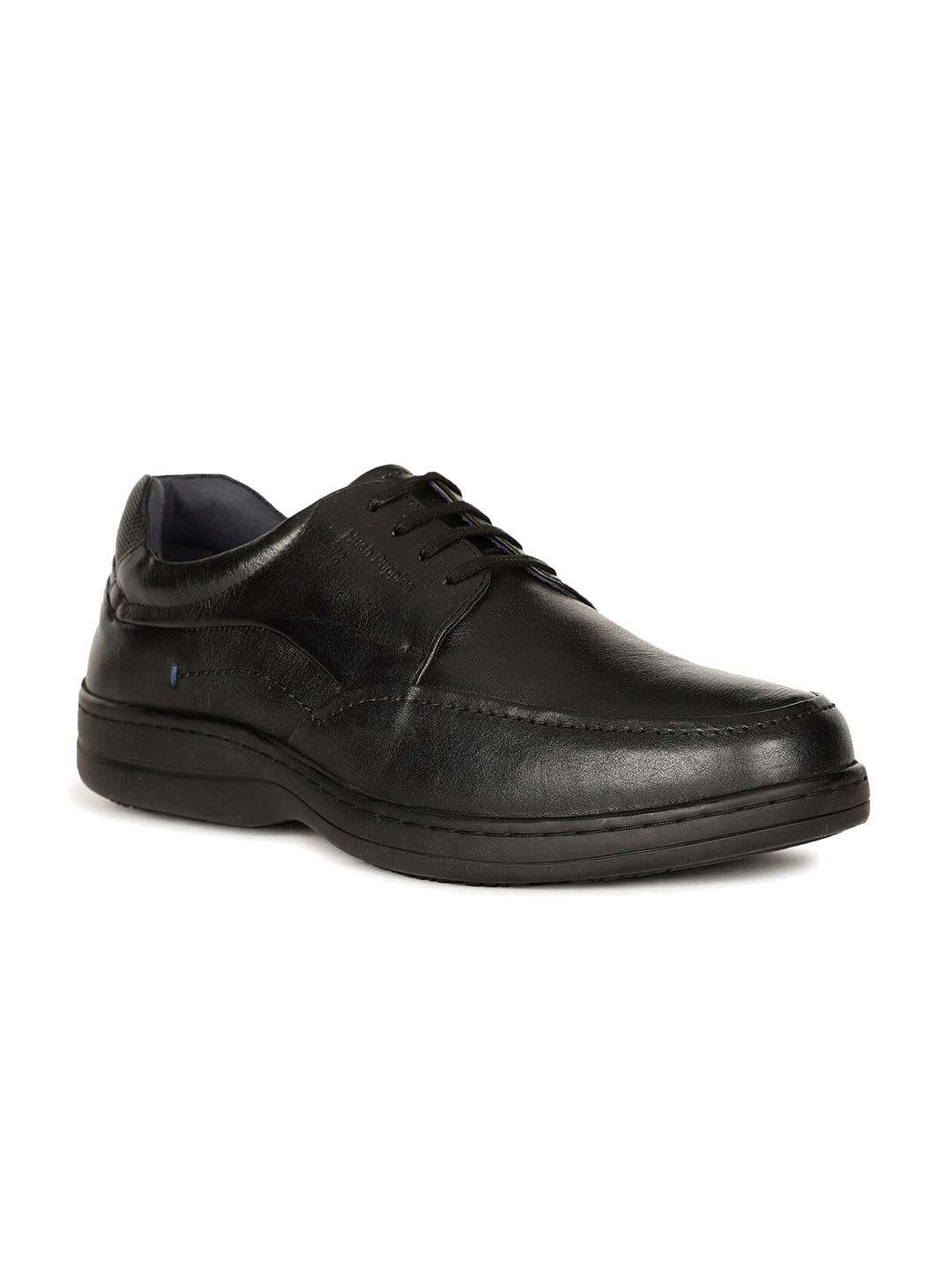 Hush Puppies Men Textured Leather Formal Derbys - default view