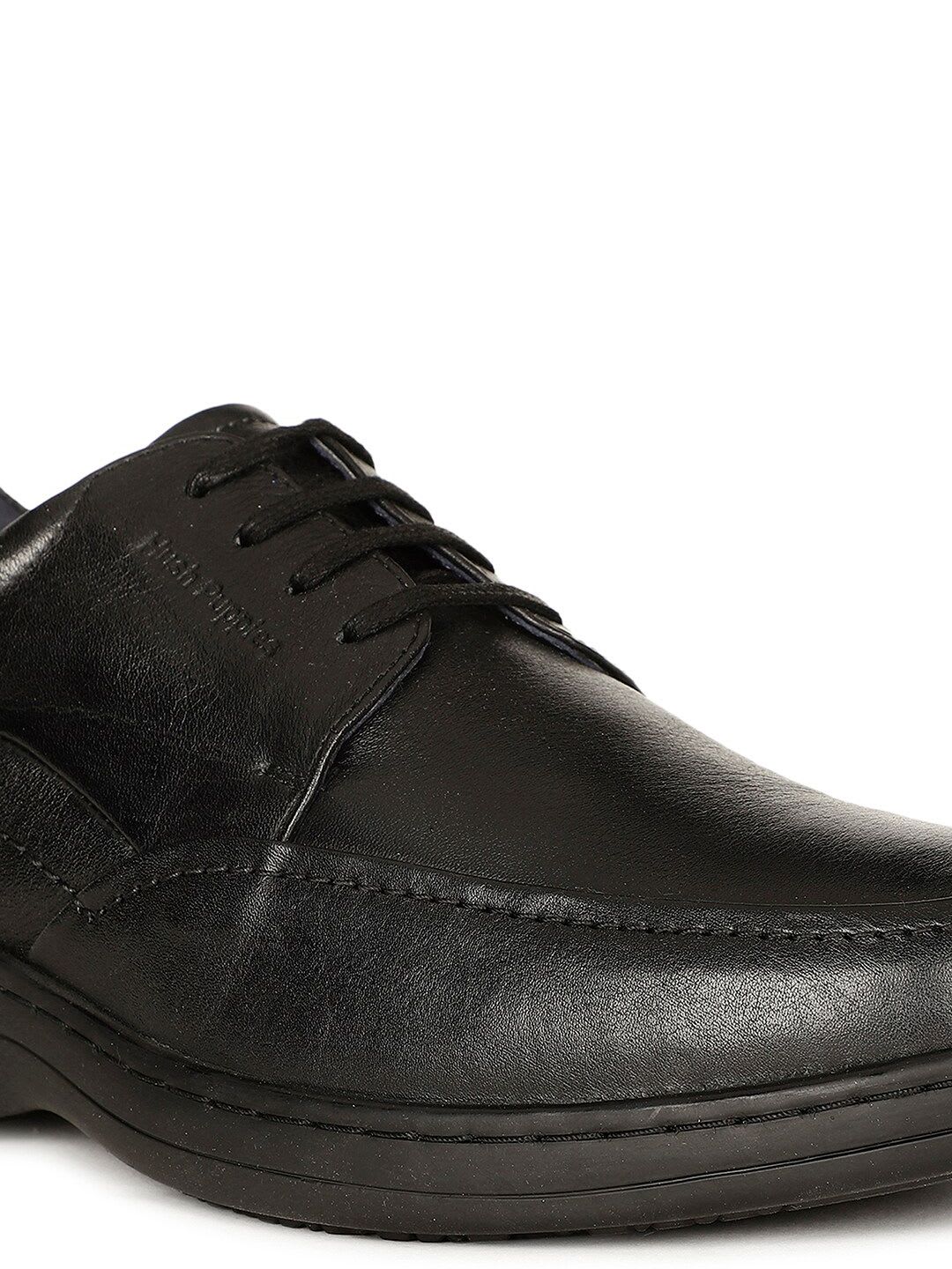 Hush Puppies Men Textured Leather Formal Derbys - left view