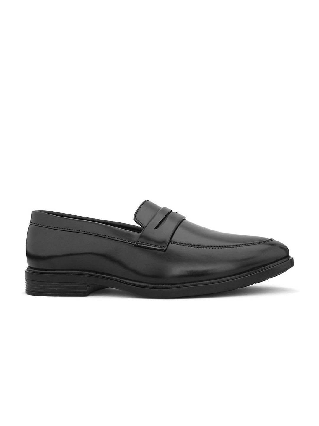 Anouk Men Solid Slip-On Formal Loafers - right view