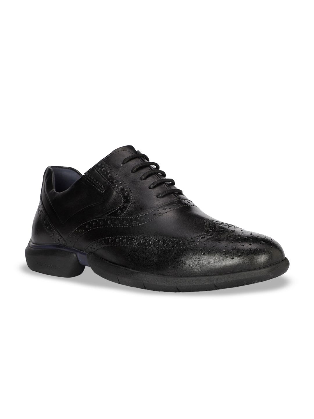 Hush Puppies Men Round Toe Leather Formal Oxfords - default view