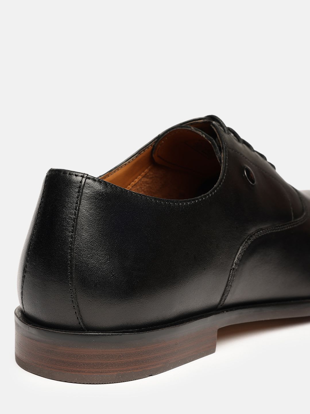 Arrow Men Leather Pointed Toe Lace-Ups Derbys Shoes - right view