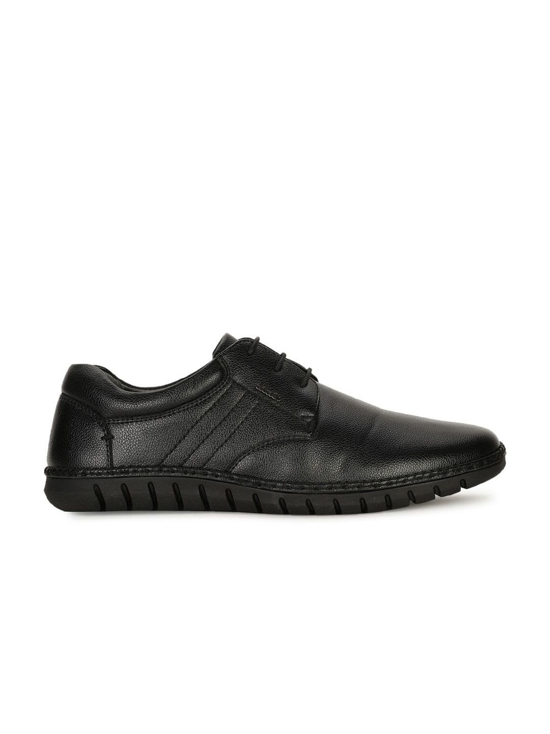 Bata Men Round Toe Formal Derbys - back view