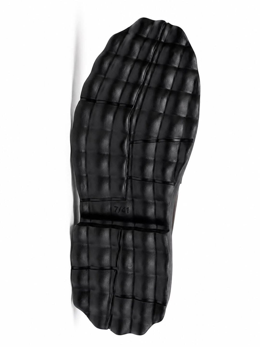 House of Pataudi Men Round Toe Slip-On Formal Loafers - right view