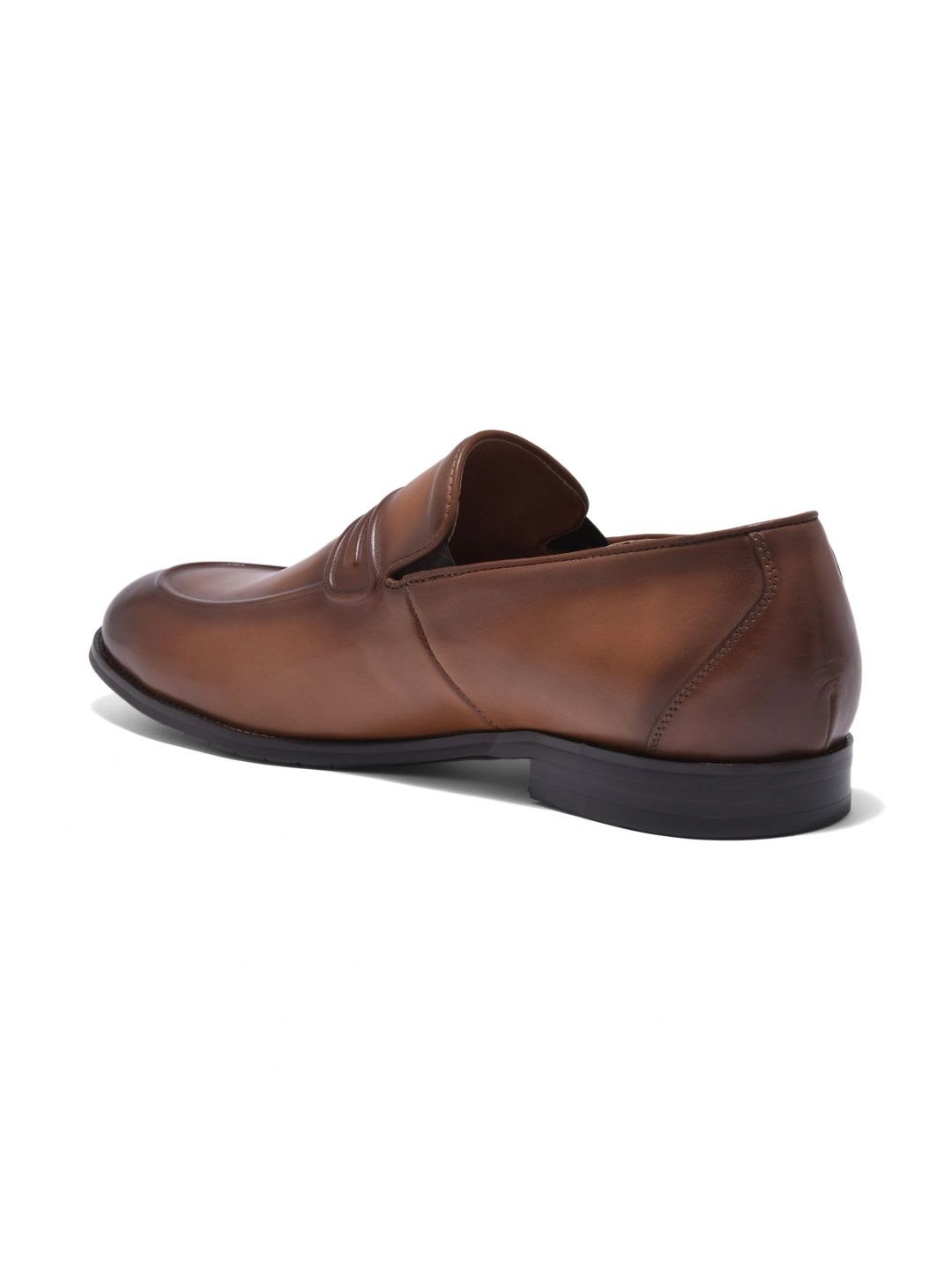 Woods Men Leather Round Toe Slip-On Formal Loafers - right view