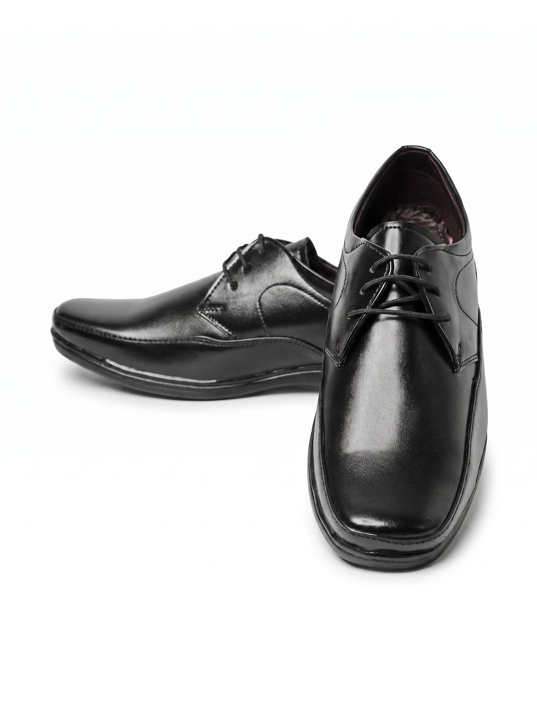 INVICTUS Men Square Toe Lace-Ups Derbys Shoes - left view