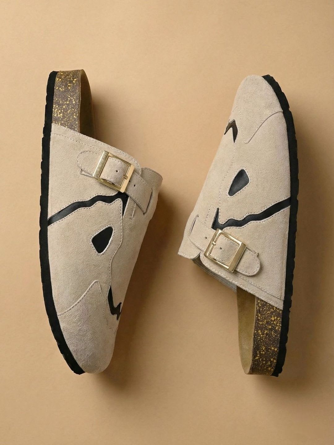 Big Fox Men PU Clogs Sandals - right view