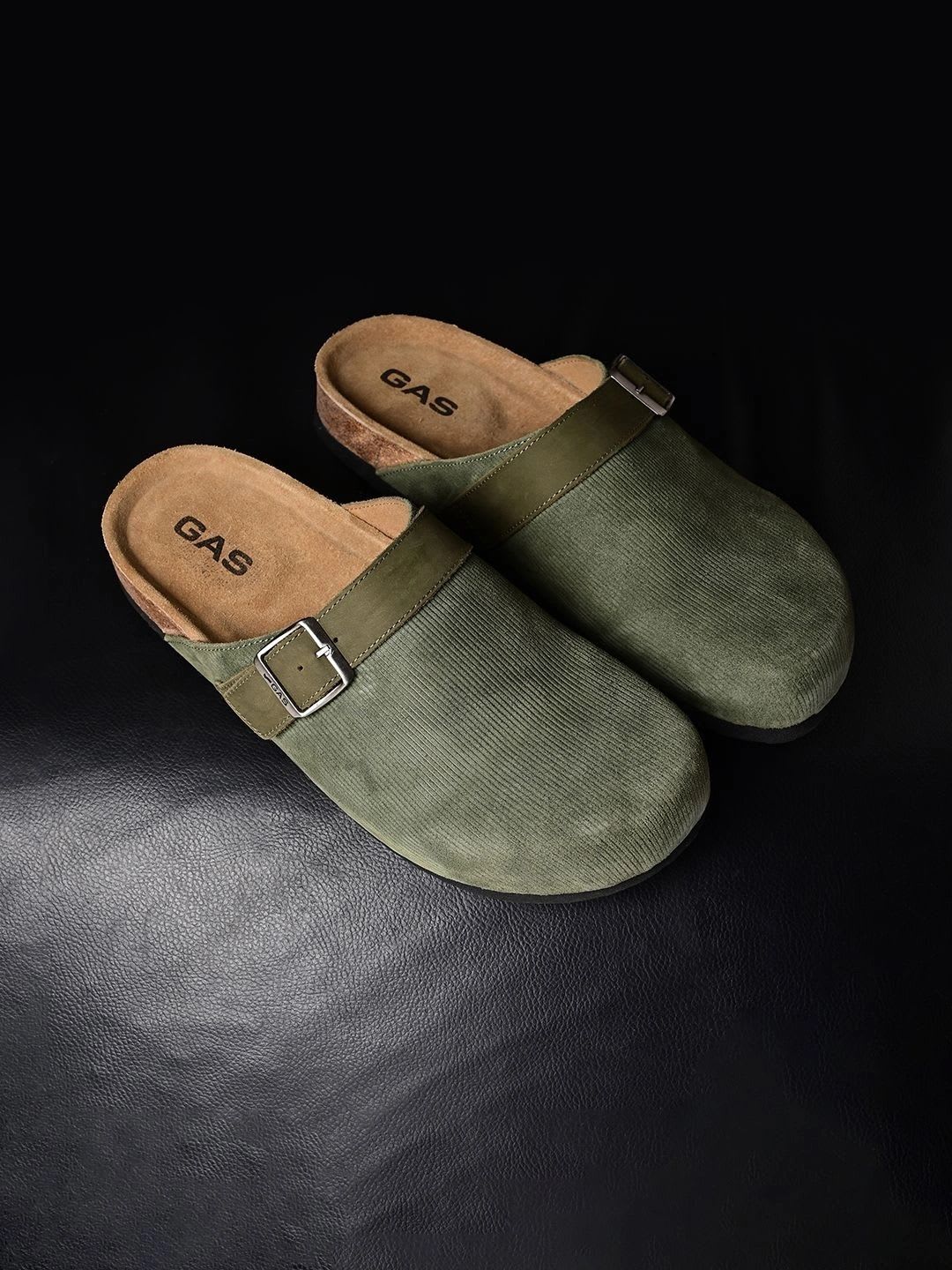 GAS Men's Mitico Olive Sandals - default view