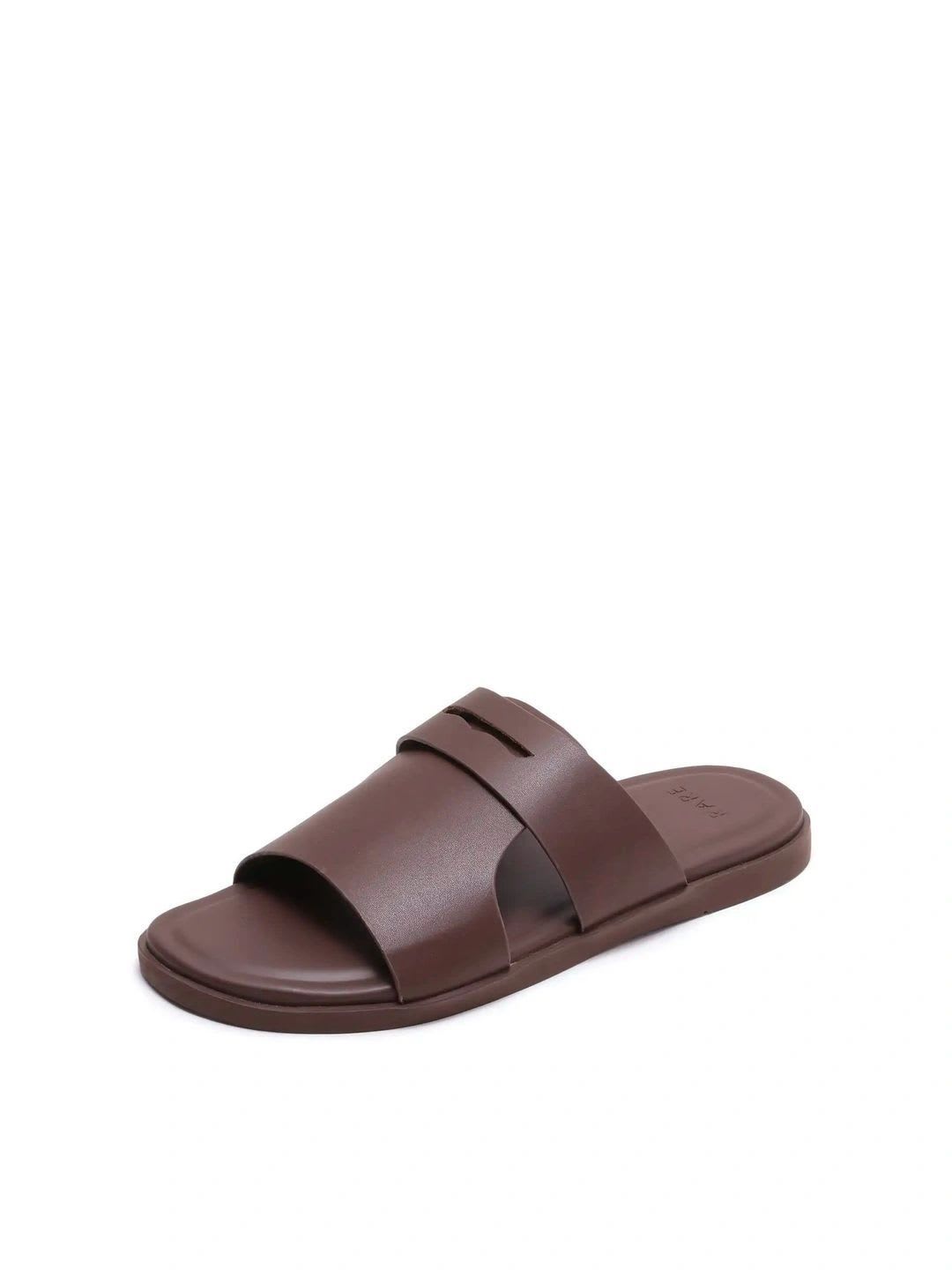 RARE RABBIT Men Leather Comfort Sandals - default view