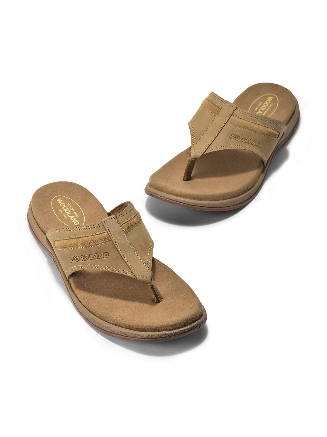 Woodland Men Suede Comfort Sandals - default view