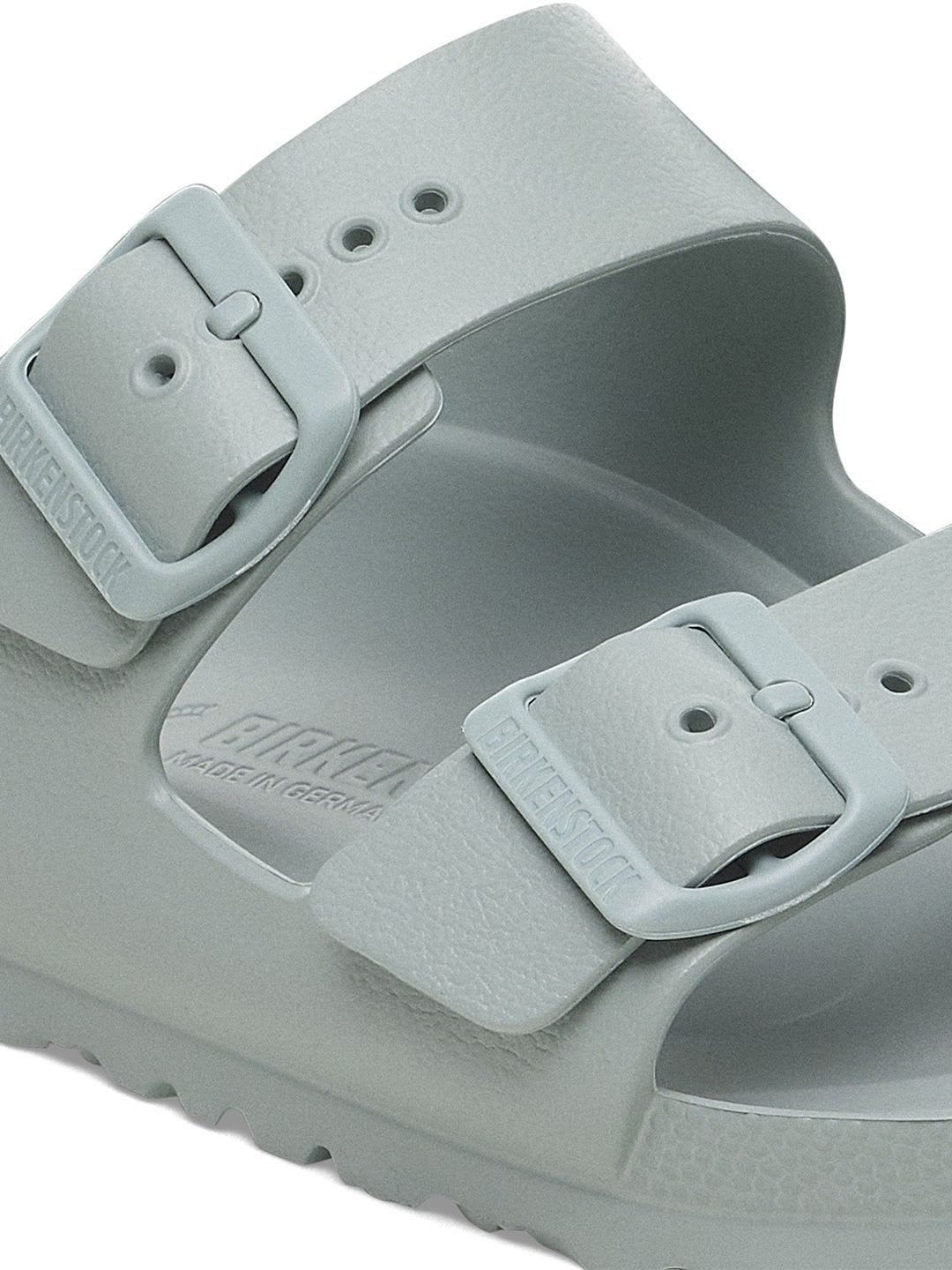 Birkenstock Arizona Unisex Regular Width Green EVA Sandal - left view