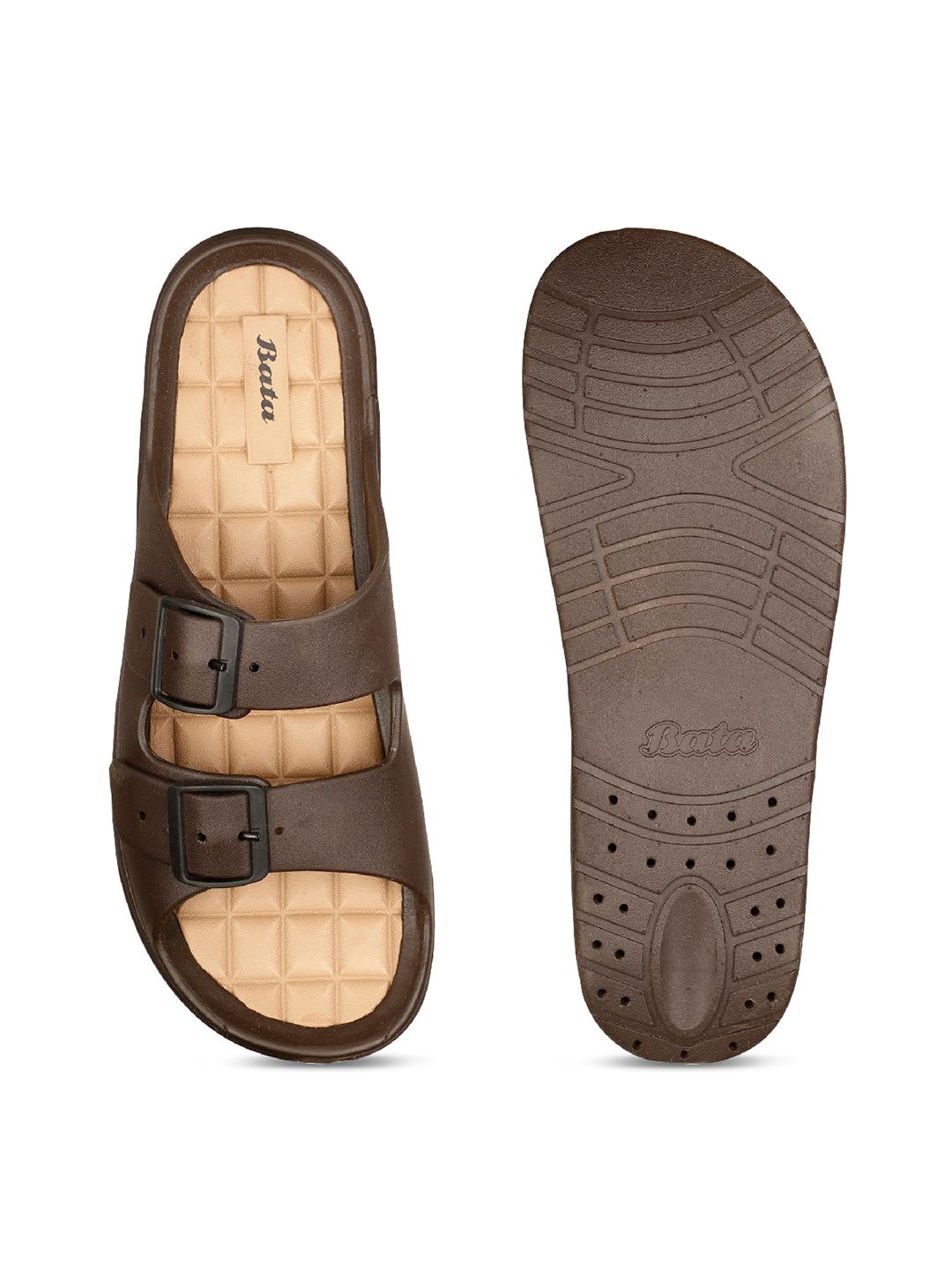 Bata Men Buckled Comfort Sandals - right view