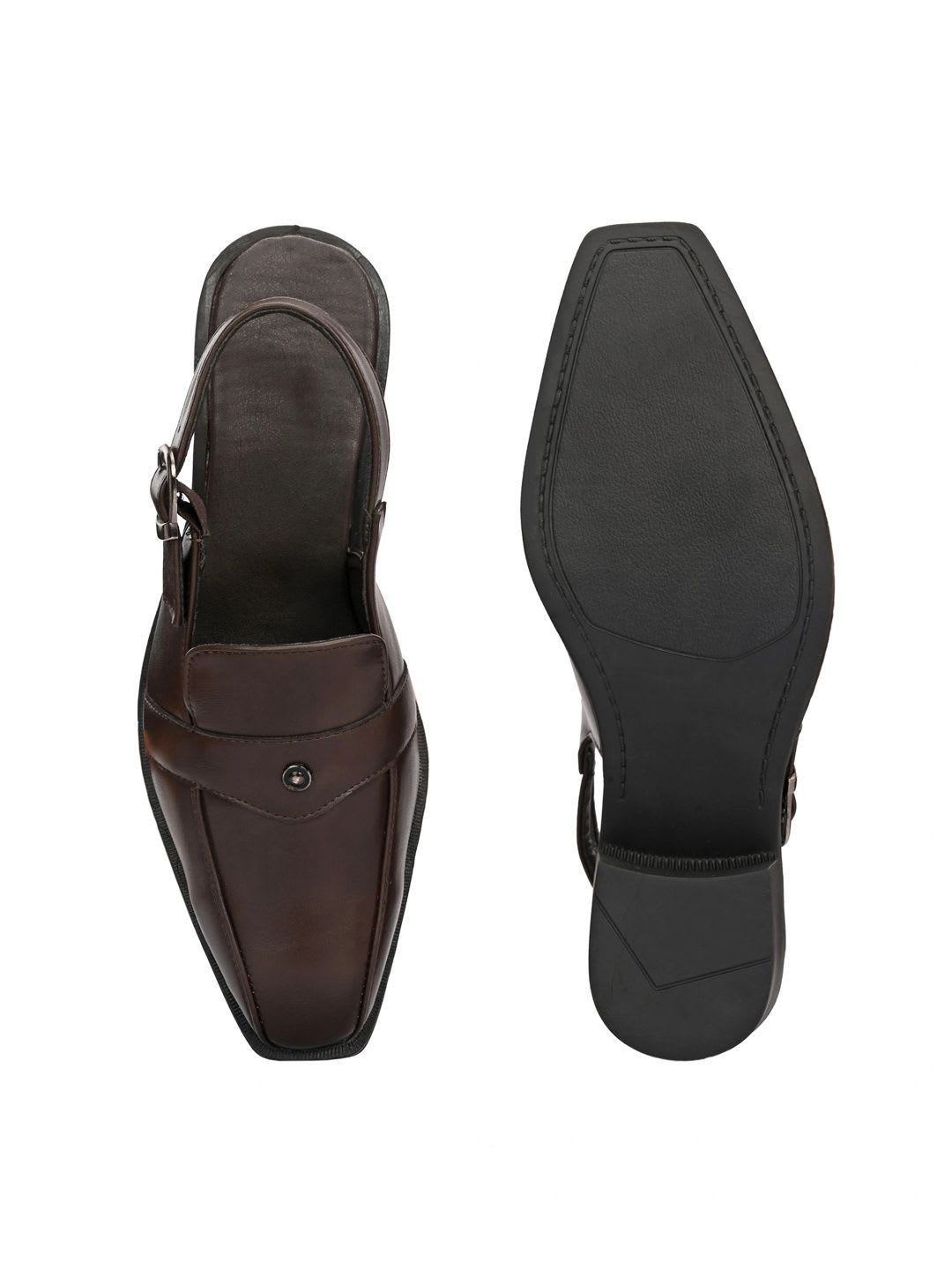 House of Pataudi Men Shoe-Style Sandals - left view