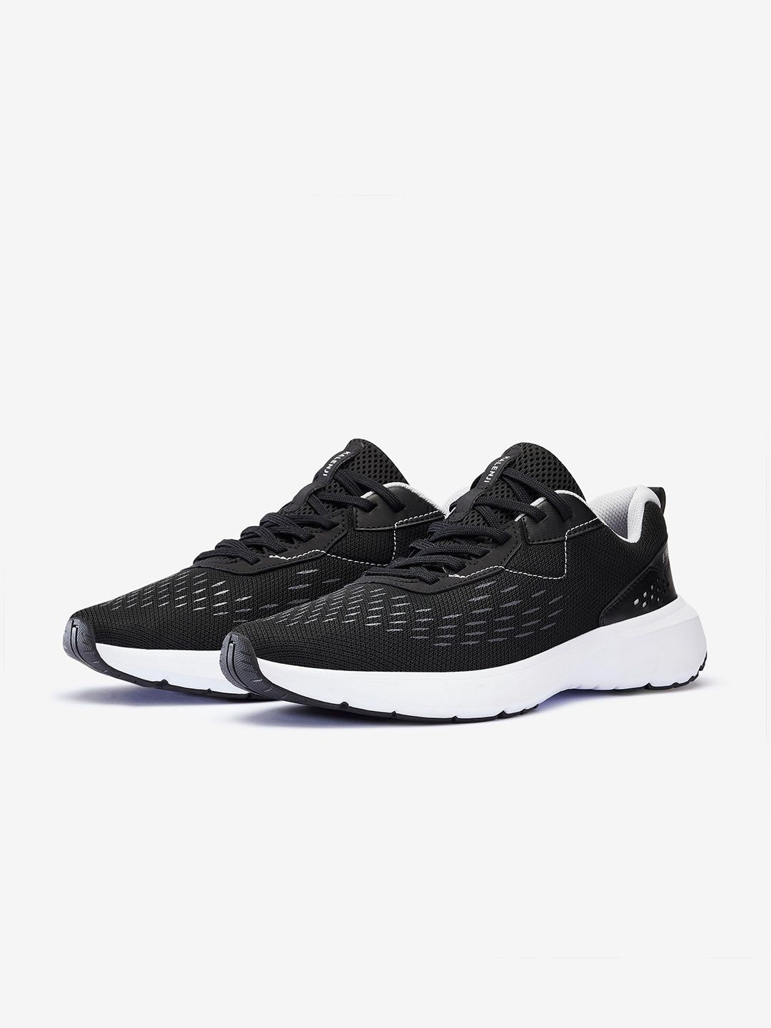 Decathlon Kalenji - Men Black Jogflow100 Superior Grip Cushioned Running Shoes - default view