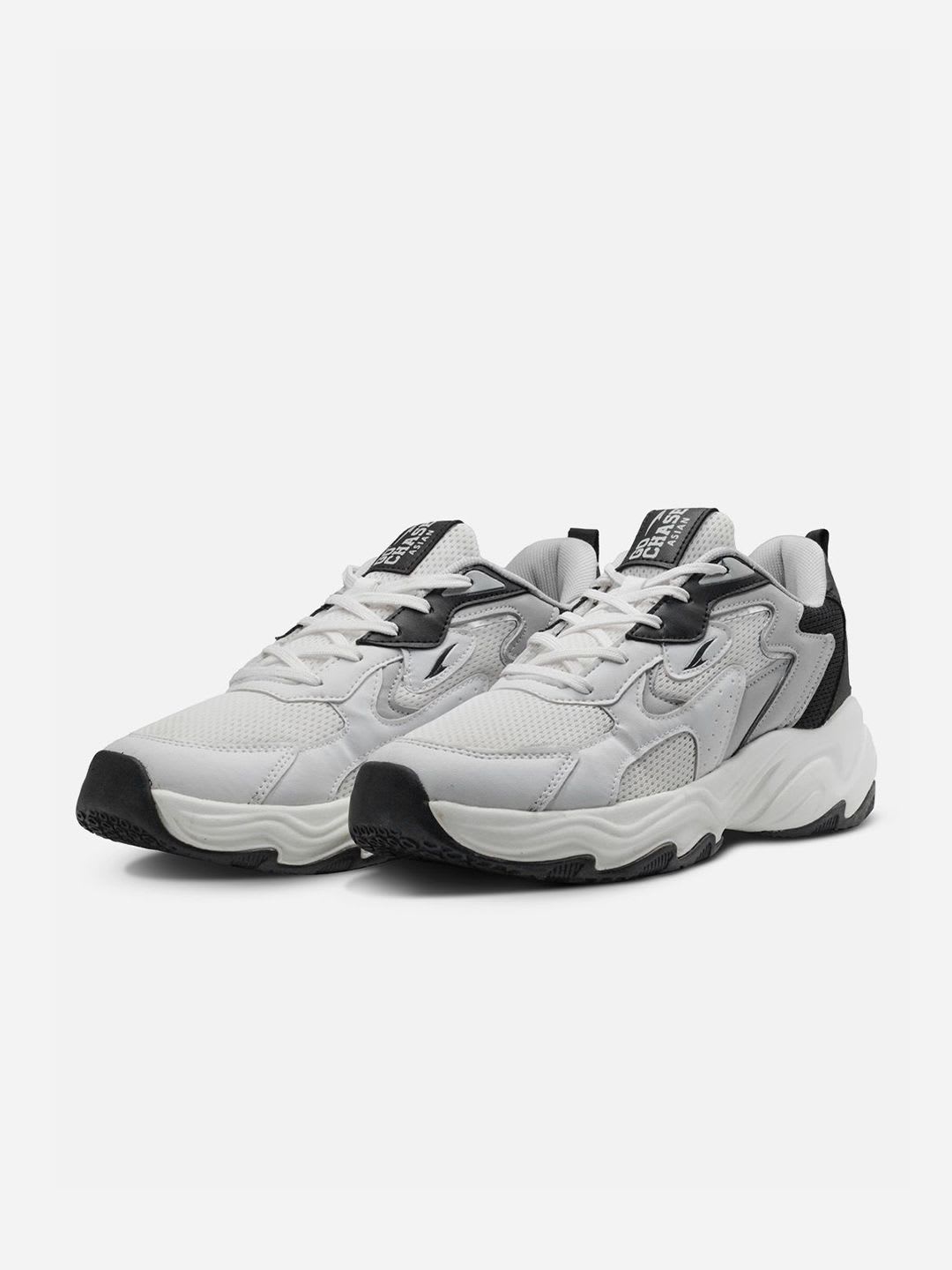 ASIAN Men Mesh Running Non-Marking Lace-Ups Shoes - default view