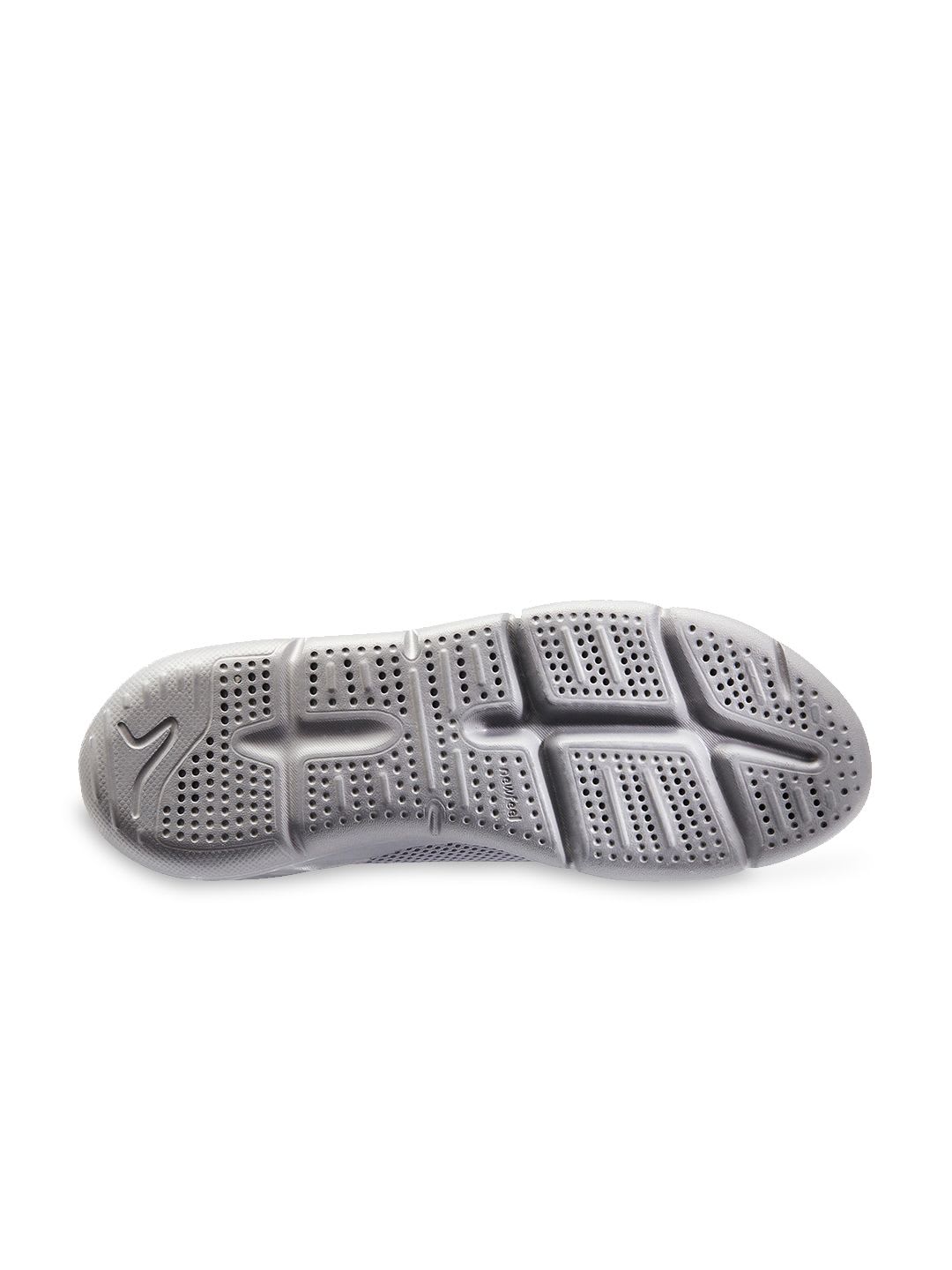 Decathlon Newfeel Men Grey Lightweight Sneaker Walking Shoes - right view