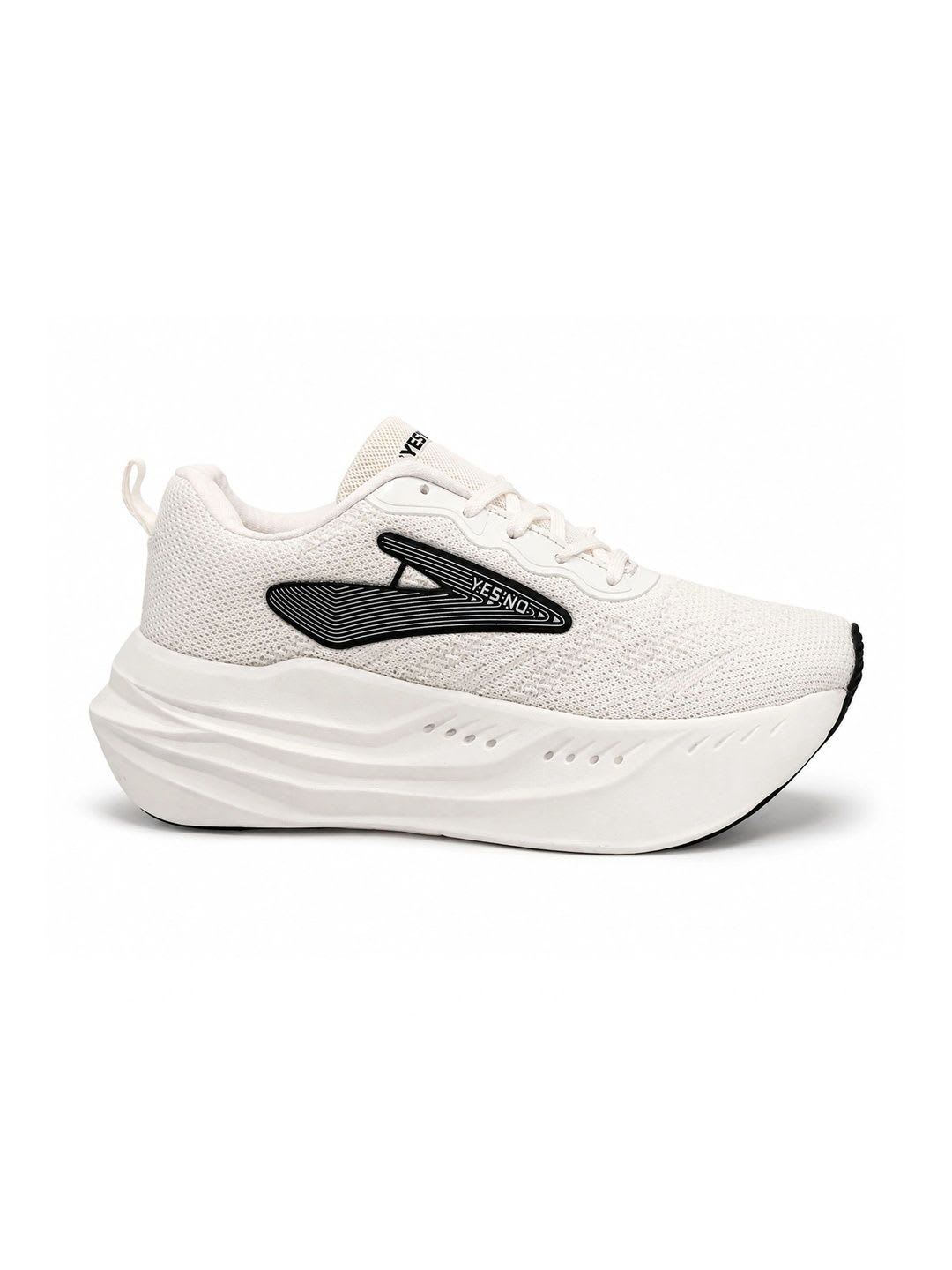 Yes NO Men Mesh Running Shoes - left view