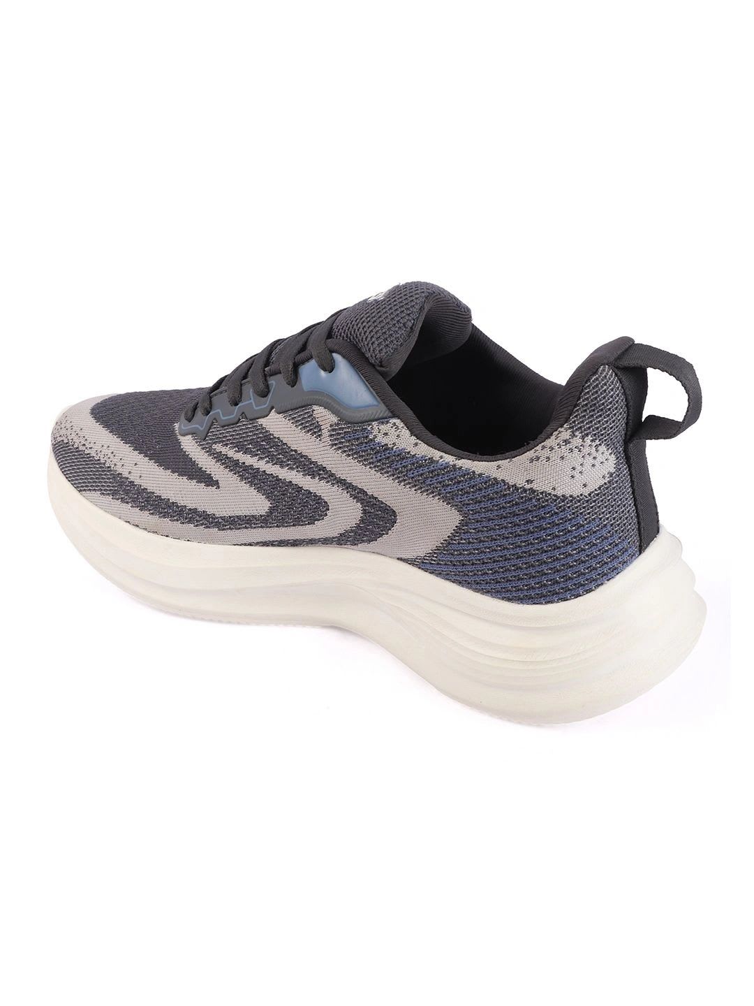 Roadster Men Textile Running Shoes - back view