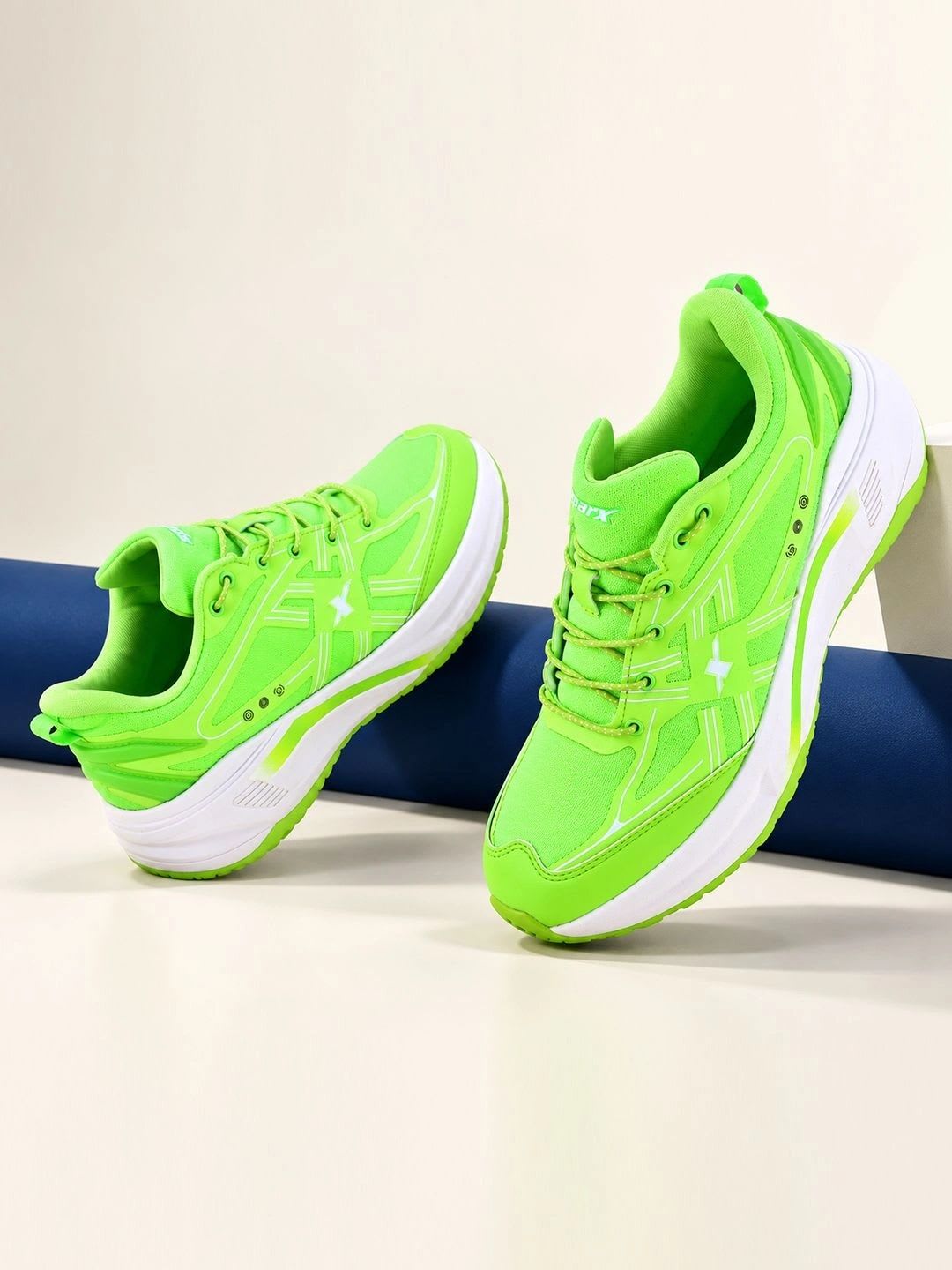 Sparx Men Mesh Running Non-Marking Shoes - default view