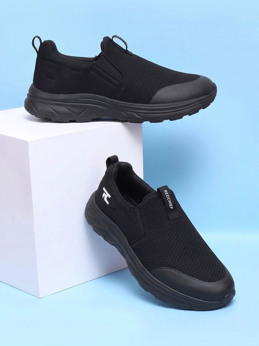 Red Chief Men Mesh Running Shoes - default view