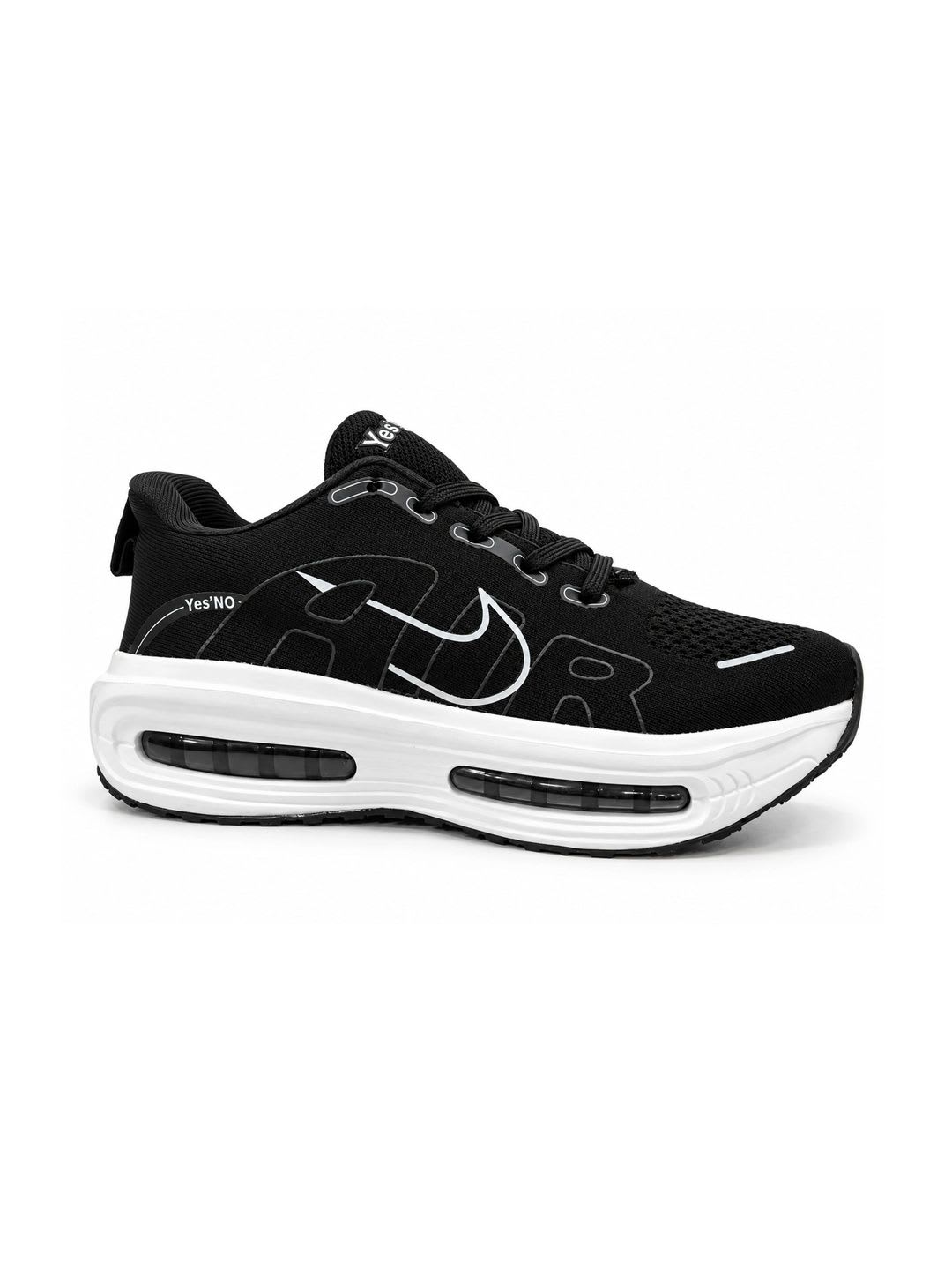 Yes NO Men Mesh Running Non-Marking Shoes - default view