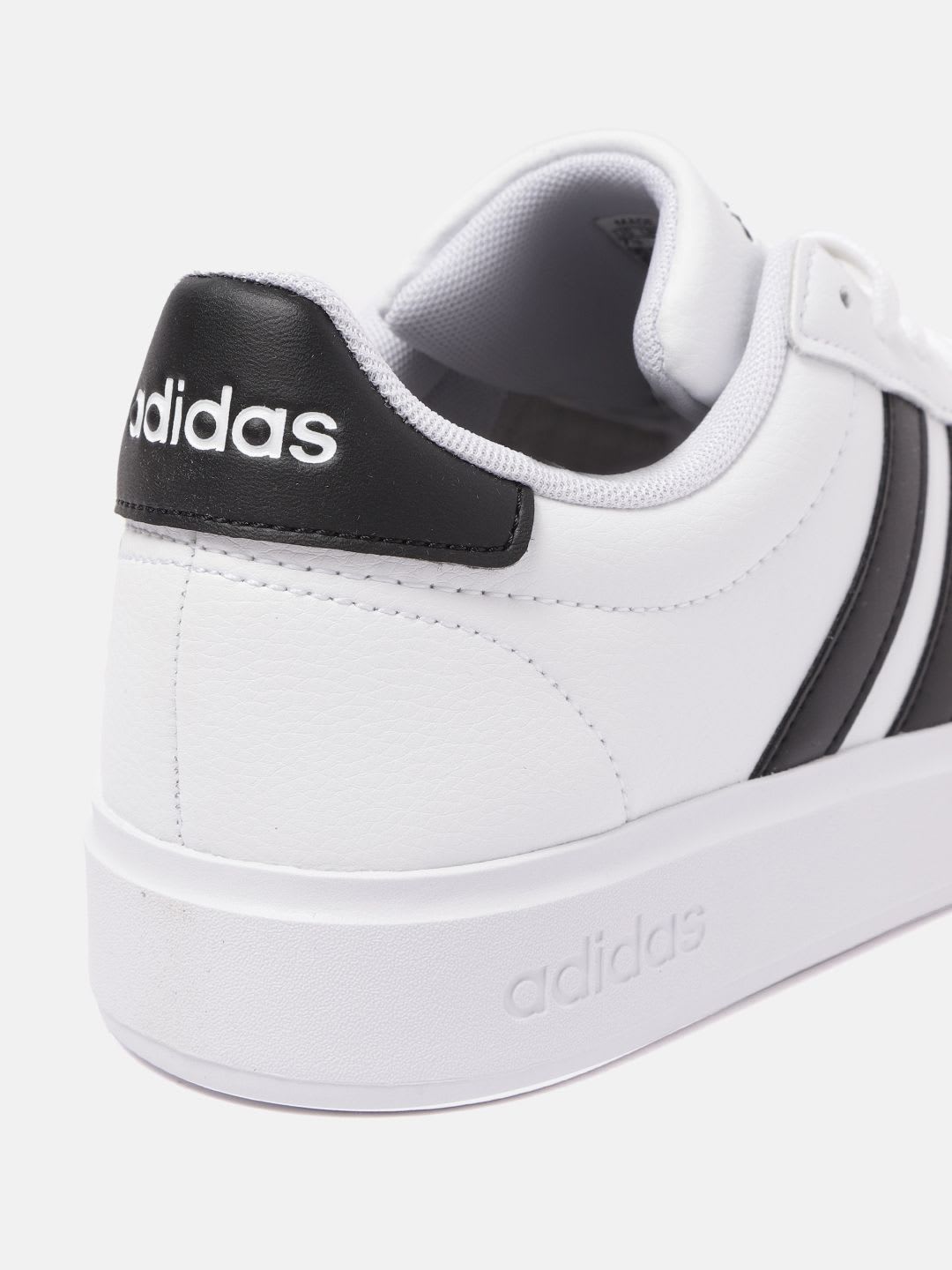 ADIDAS Men White Solid Grand Court 2.0 Tennis Sneakers - left view