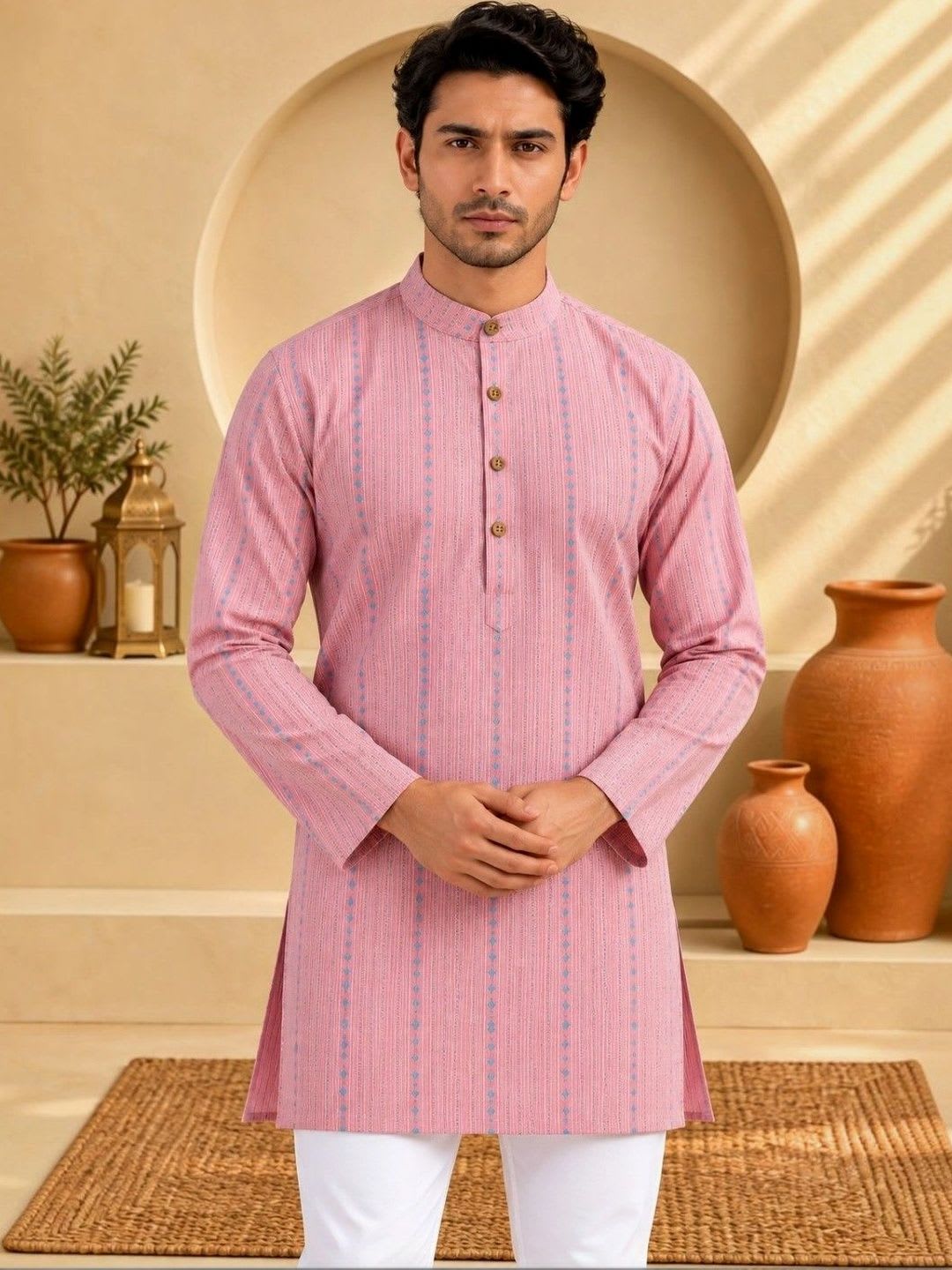TATTVA Men Printed Kurta - default view