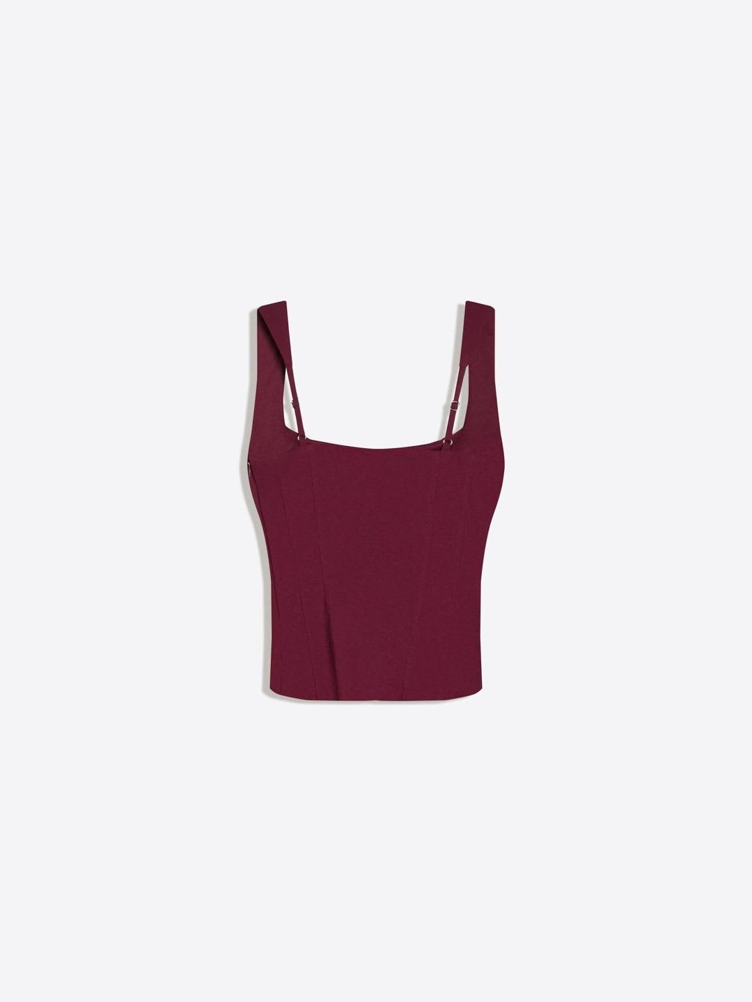 Bershka Bengaline Strappy Top - right view