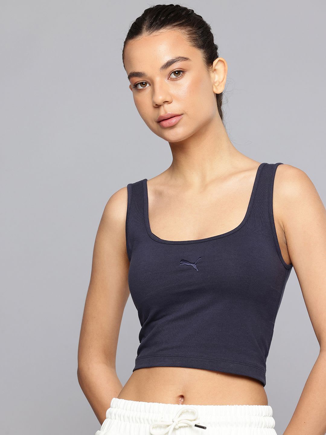 Puma Women ESS Elevated Crop Top - default view