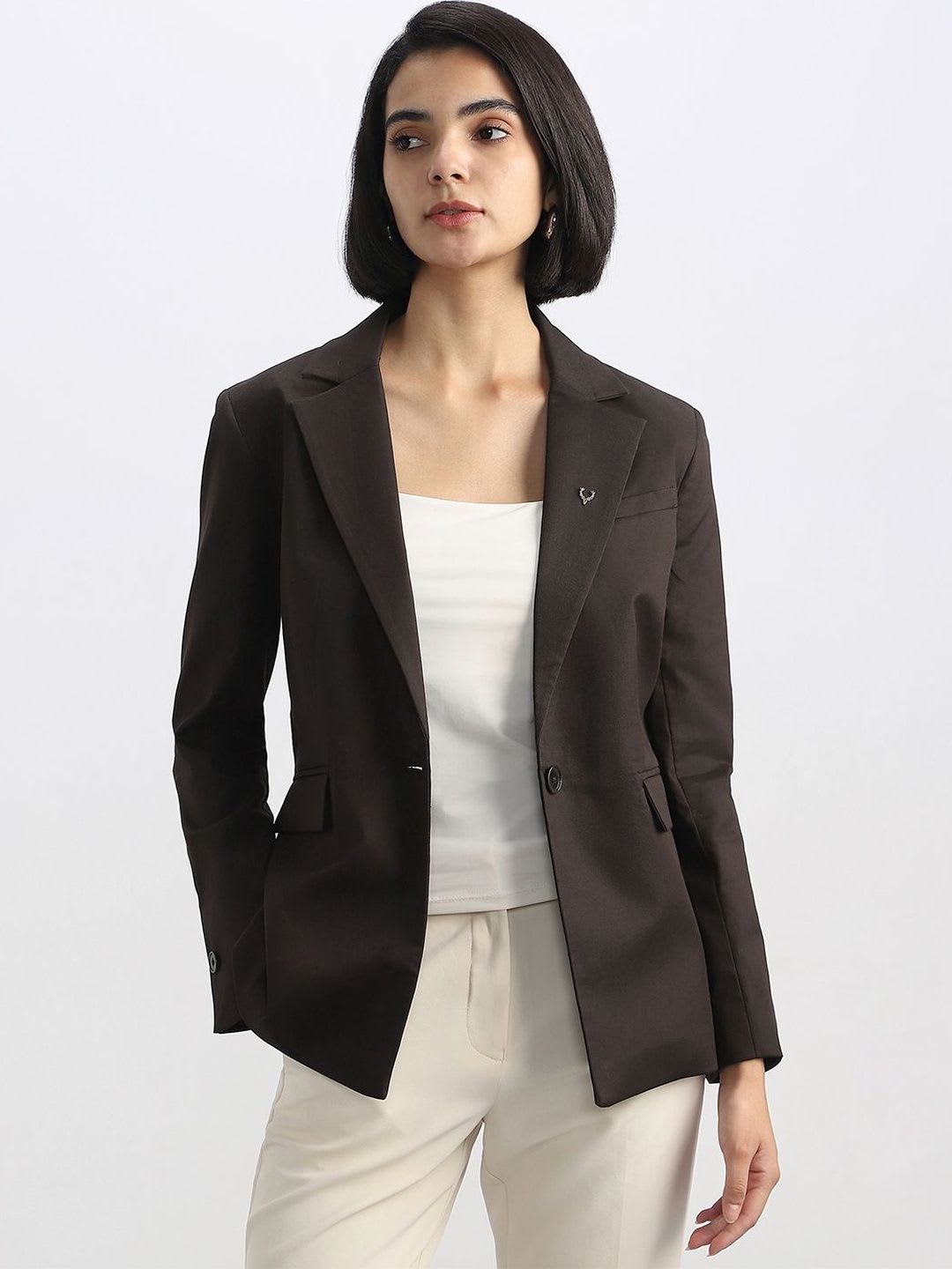 Allen Solly Woman Single -Breasted Blazer - default view