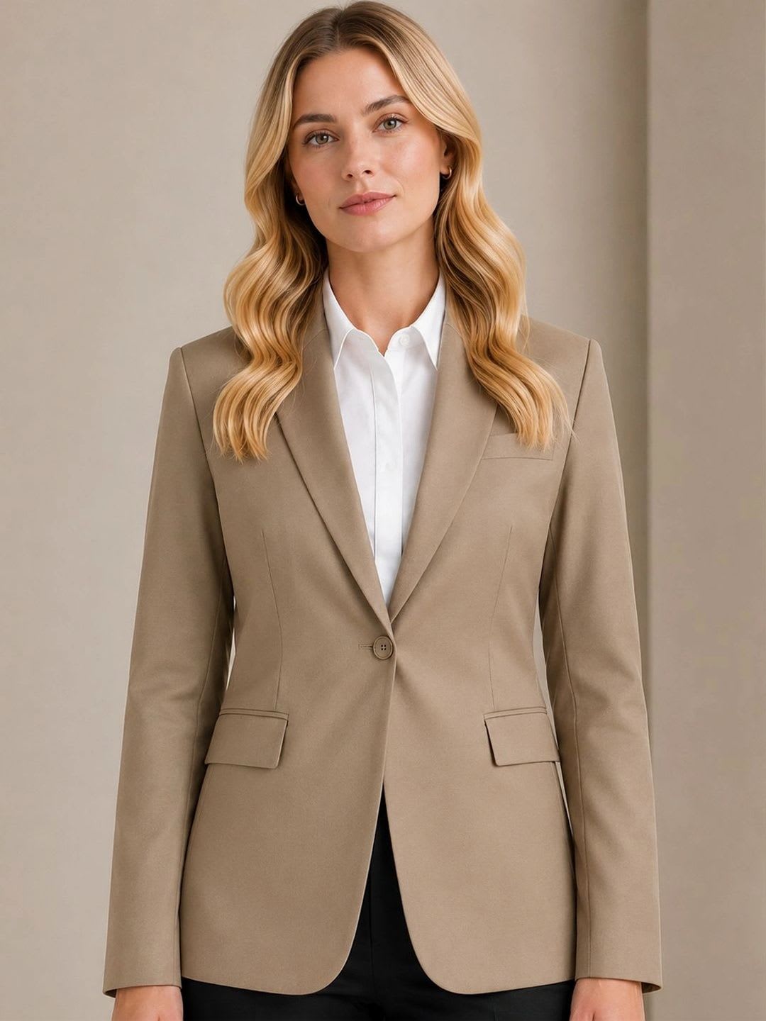 Hancock Slim-Fit Single Breasted Blazer - default view