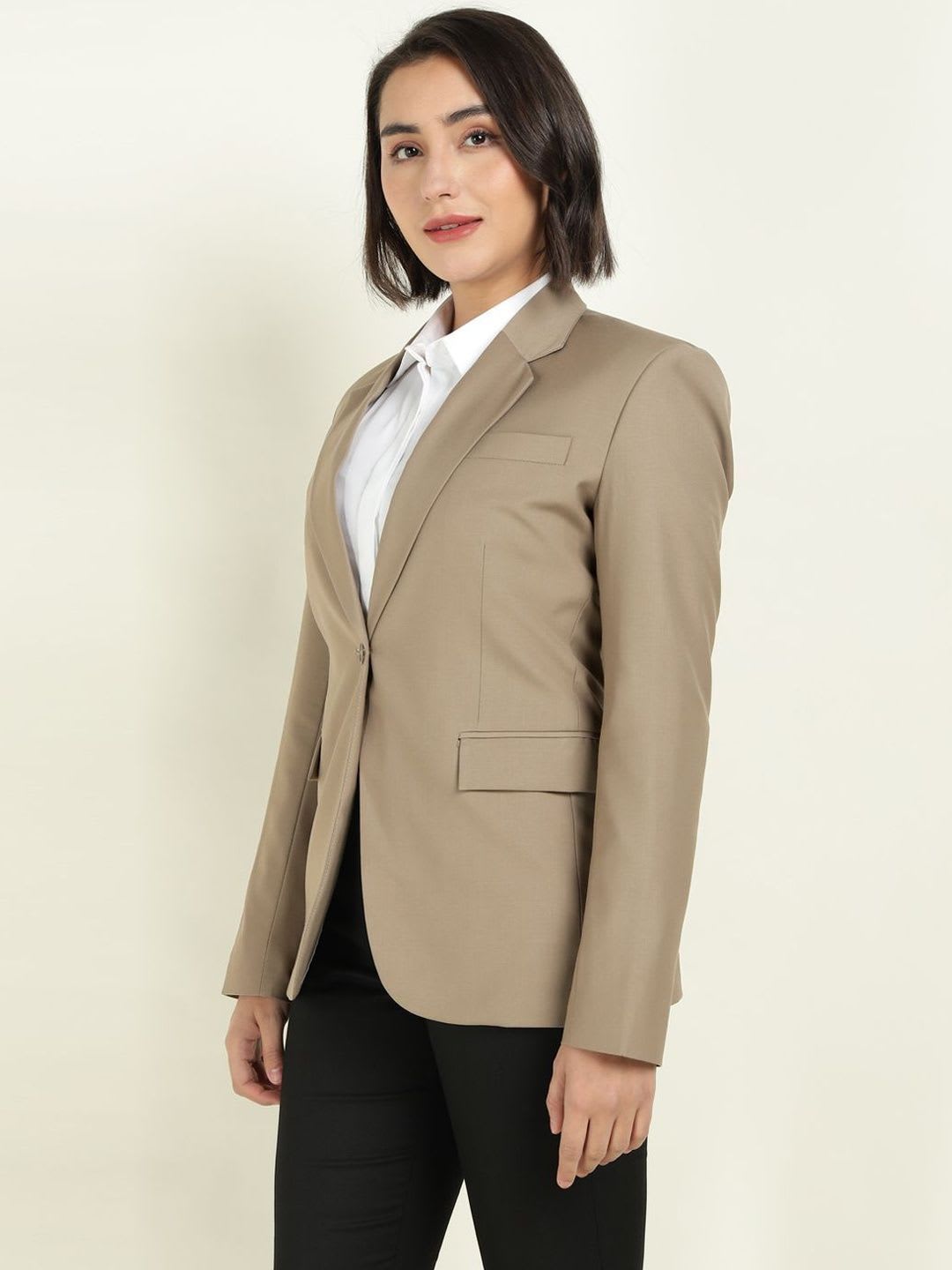 Hancock Slim-Fit Single Breasted Blazer - back view